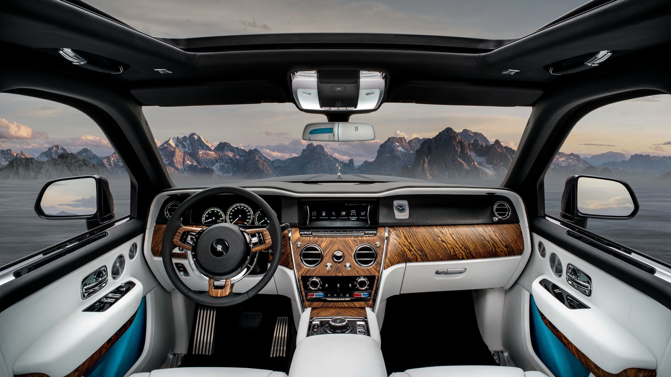 2560x1440 Wallpaper 4k Rolls Royce Cullinan Interior 2019 Cars Wallpaper, 4k Wallpaper, Cars Wallpaper, Hd Wallpaper, Interior Wallpaper, Rolls Royce Cullinan Wallpaper, Rolls Royce Wallpaper, Desktop