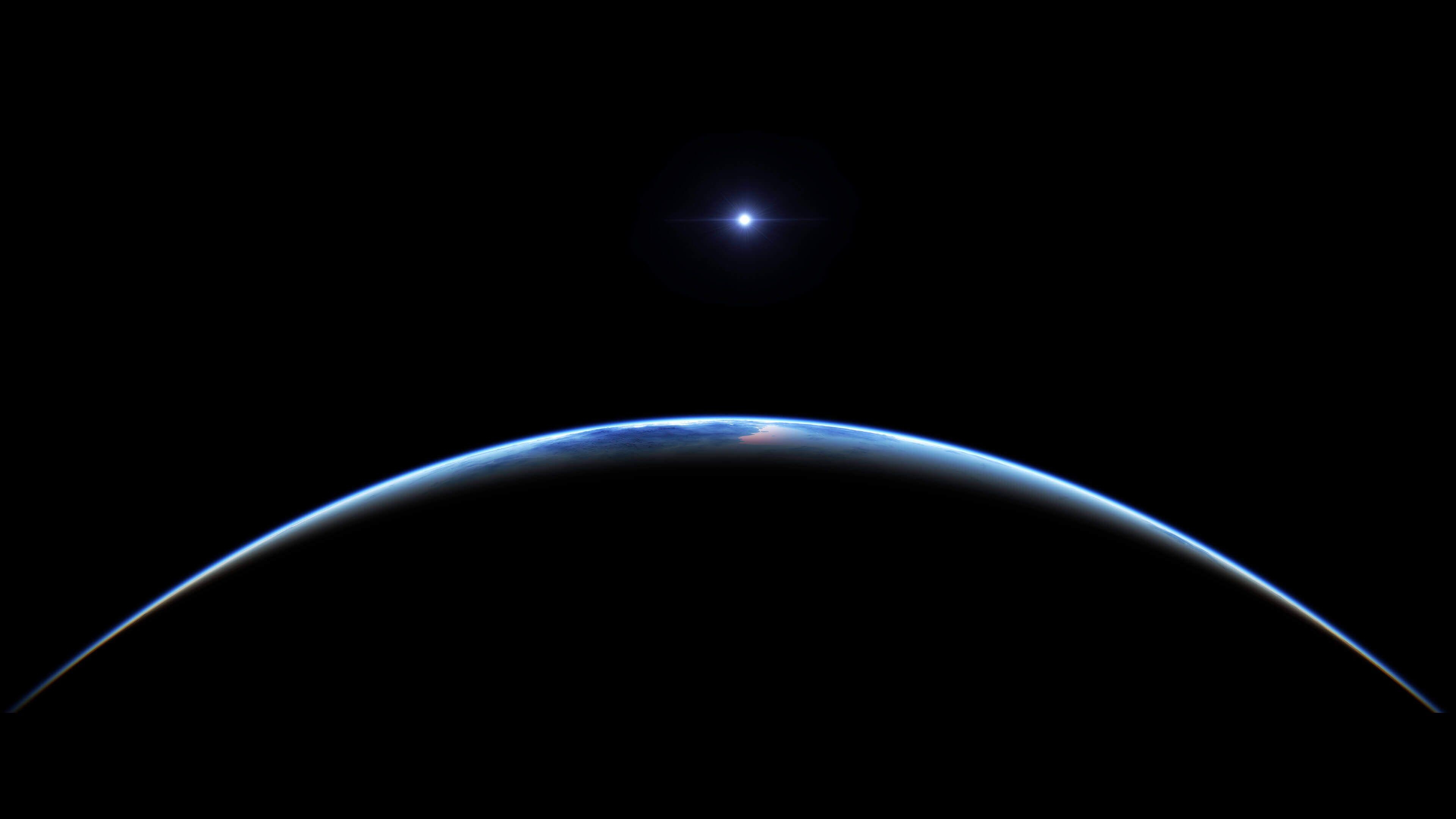 3840x2160 Earth At Night View From Space 4k Wallpaper, Desktop