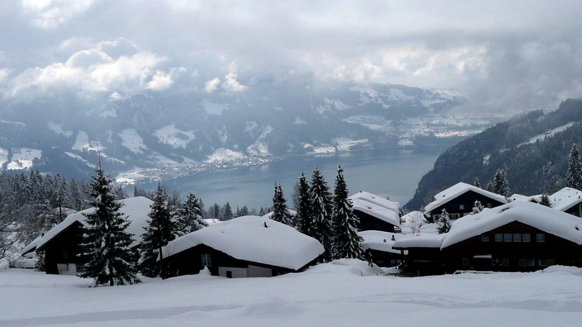 1920x1080 Switzerland Winter wallpaper, Desktop