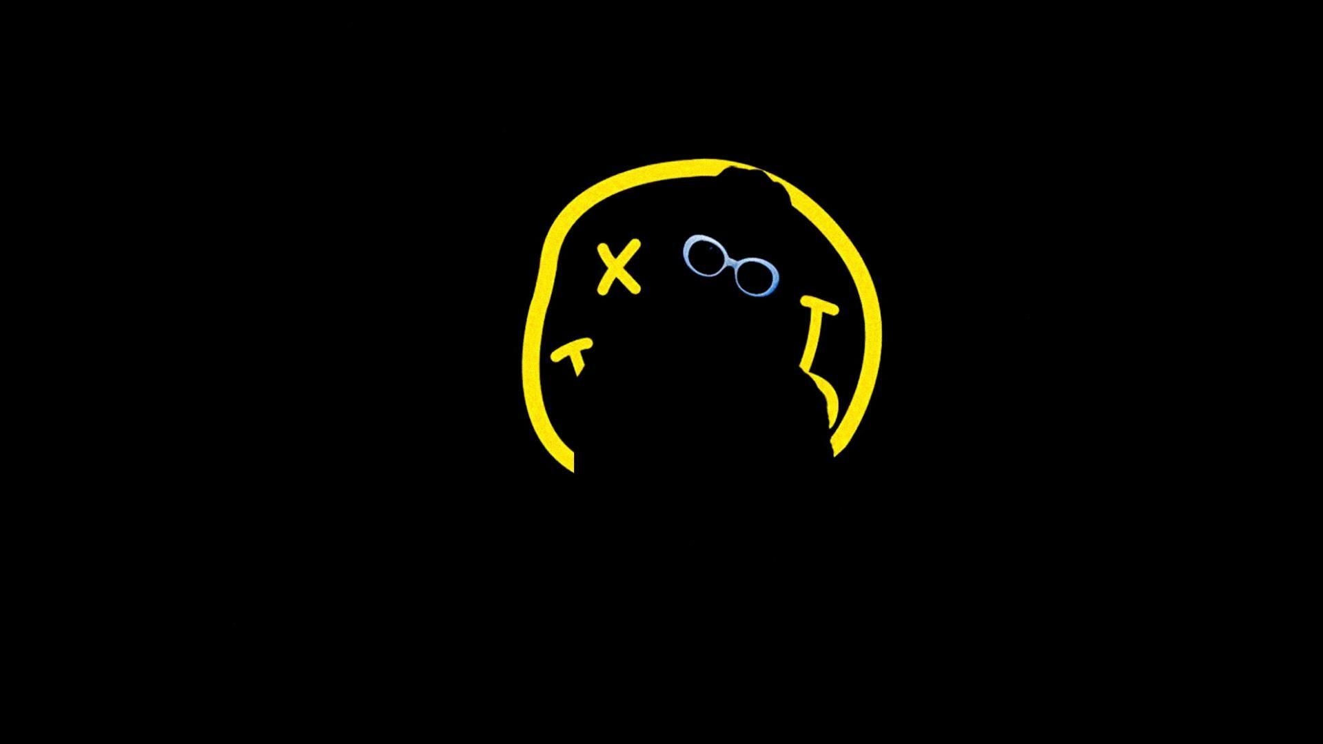 1920x1080 Kurt cobain smiley face rock alternative logos wallpaper, Desktop