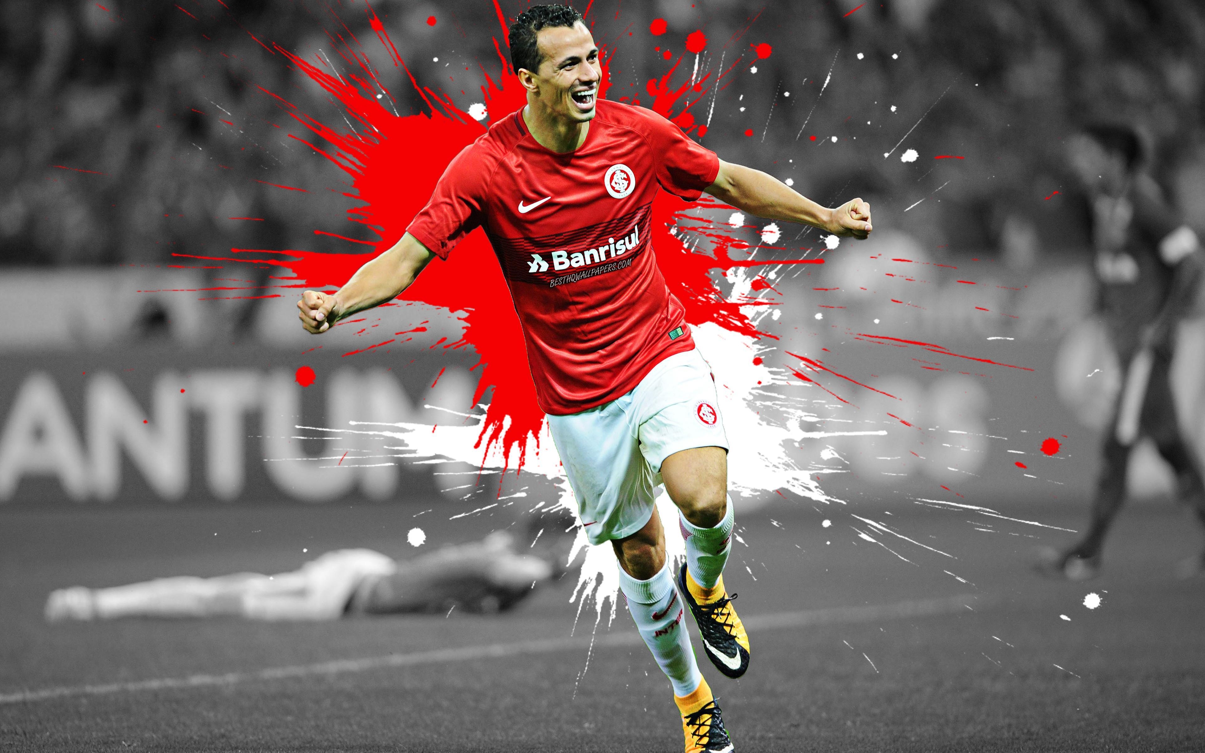 3840x2400 Download wallpaper Leandro Damiao, 4k, art, Internacional, Desktop