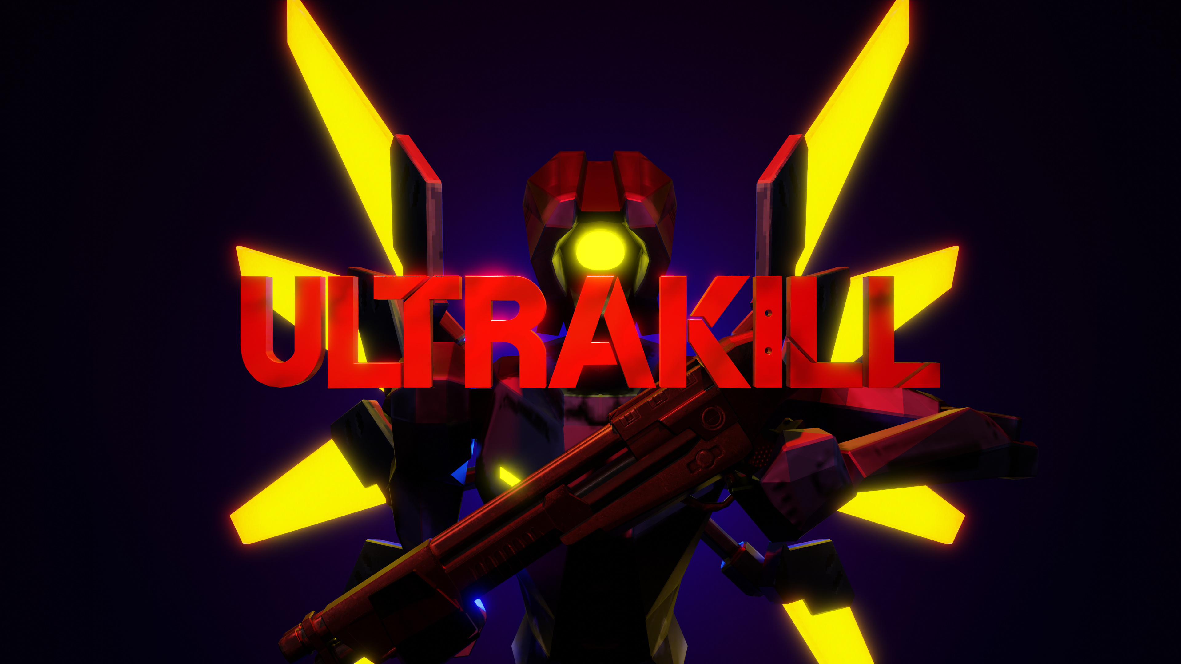 3840x2160 Ultrakill 4k Wallpaper i made in Blender (i'm still learning 3D). What do you think?: Ultrakill, Desktop