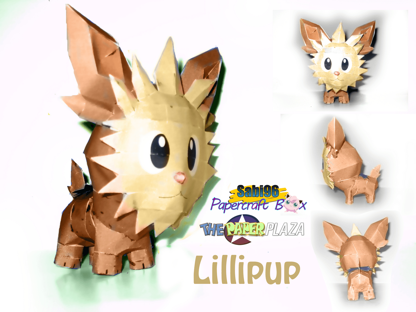 1600x1200 Sabi96 Papercraft Box: Lillipup, Desktop