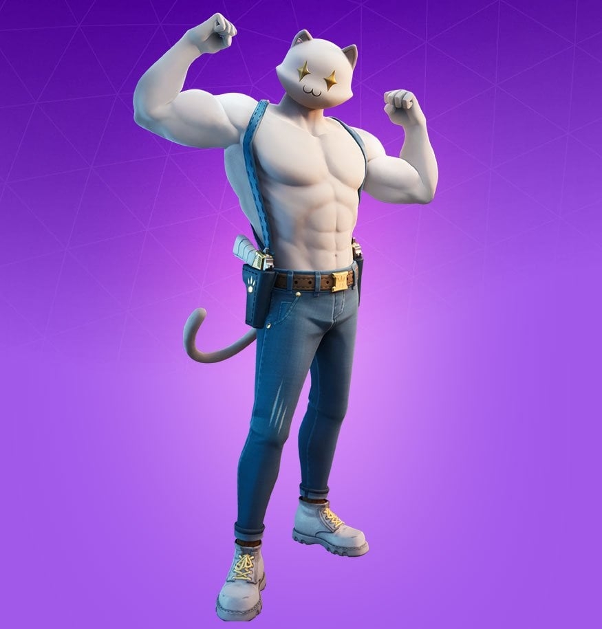 880x920 Fortnite Meowscles Skin, PNG, Image Game Guides, Phone