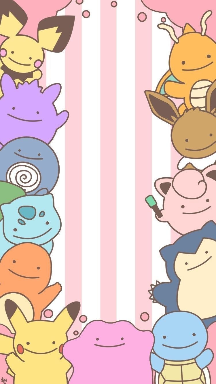 750x1340 Pokemon Wallpaper Kawaii, Phone