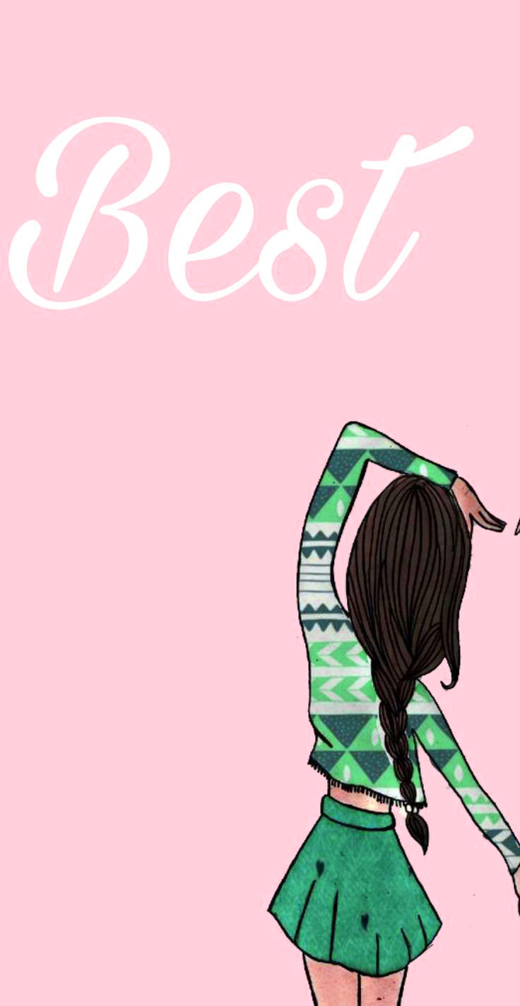 740x1430 Bestie Wallpaper, Phone