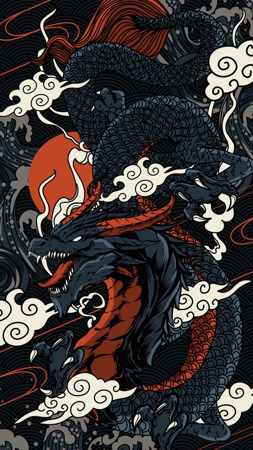 850x1500 Mighty Dragon IPhone Wallpaper HD Wallpaper, iPhone Wallpaper, Phone