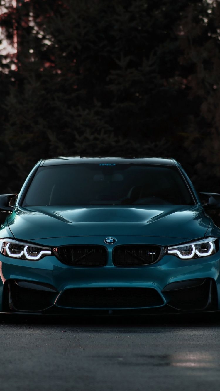 750x1340 Download BMW M blue, luxury car, outdoor wallpaper, 750x iphone iPhone 8, Phone