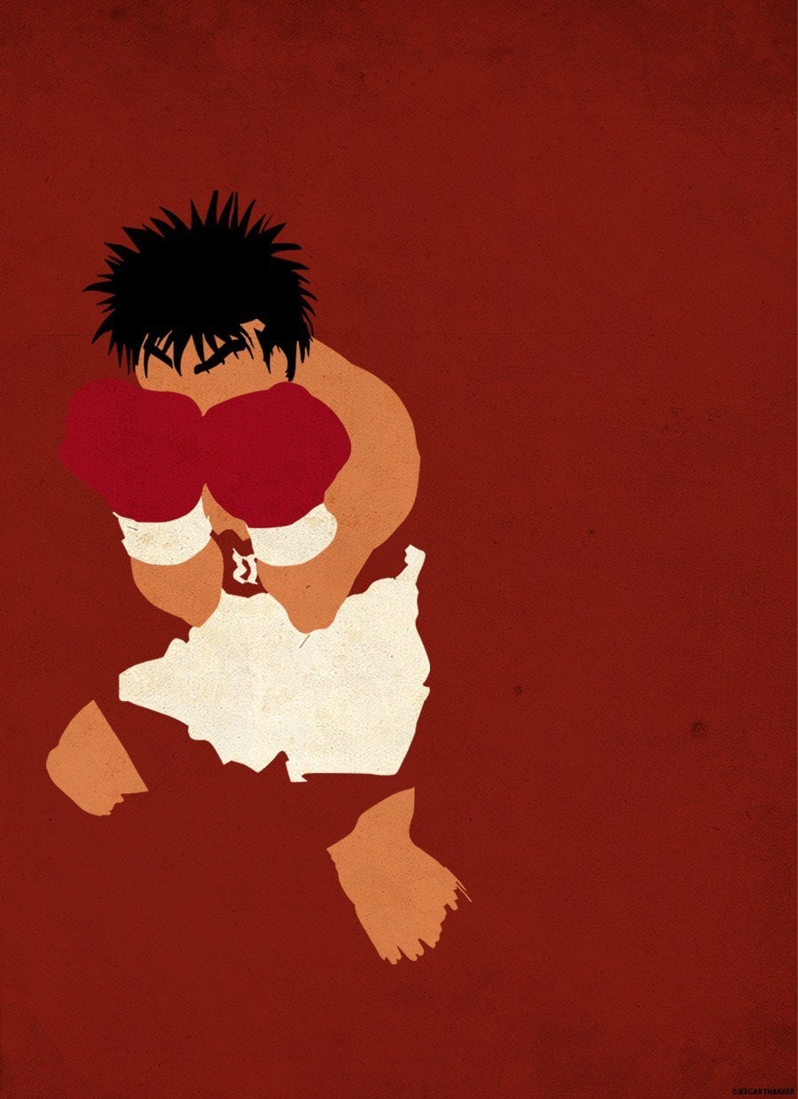 900x1240 Some Ippo minimal art I came across, r, Phone