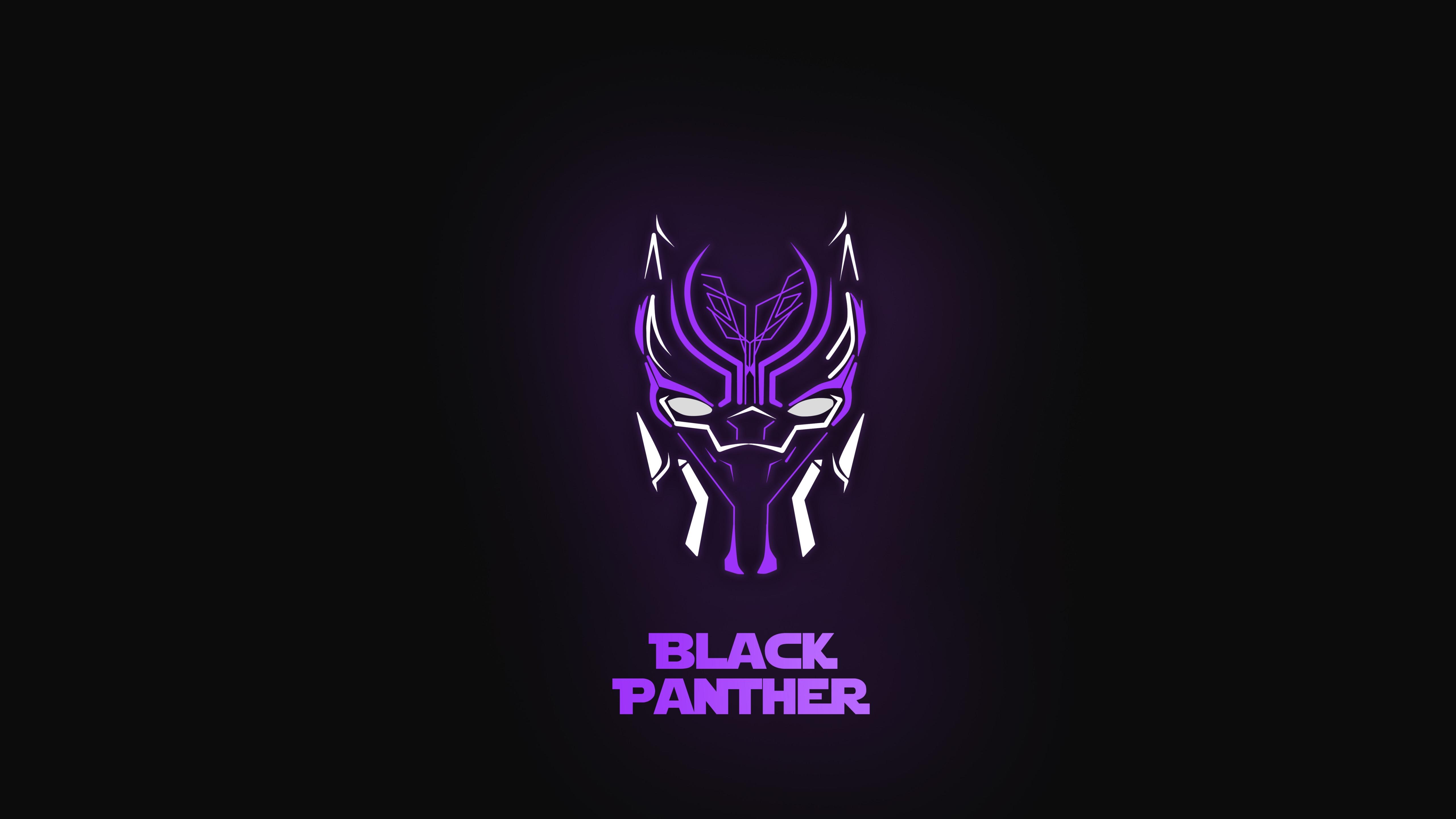 5120x2880 Black Panther Neon 5k 5k HD 4k Wallpaper, Image, Background, Photo and Picture, Desktop