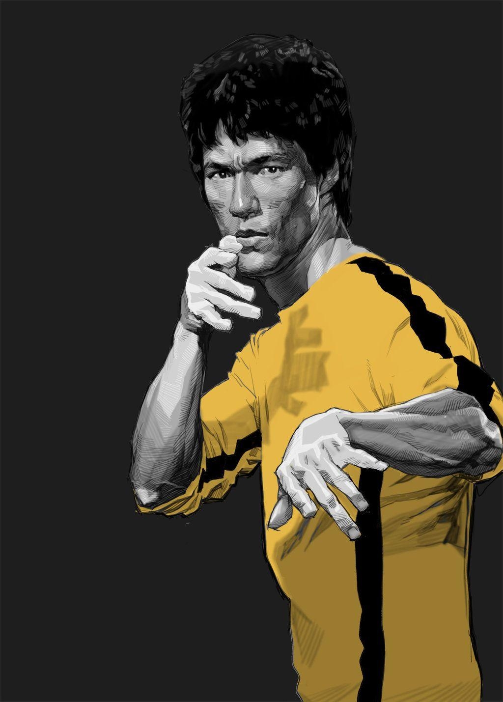 1030x1430 Bruce Lee 16. Art Worth, Phone