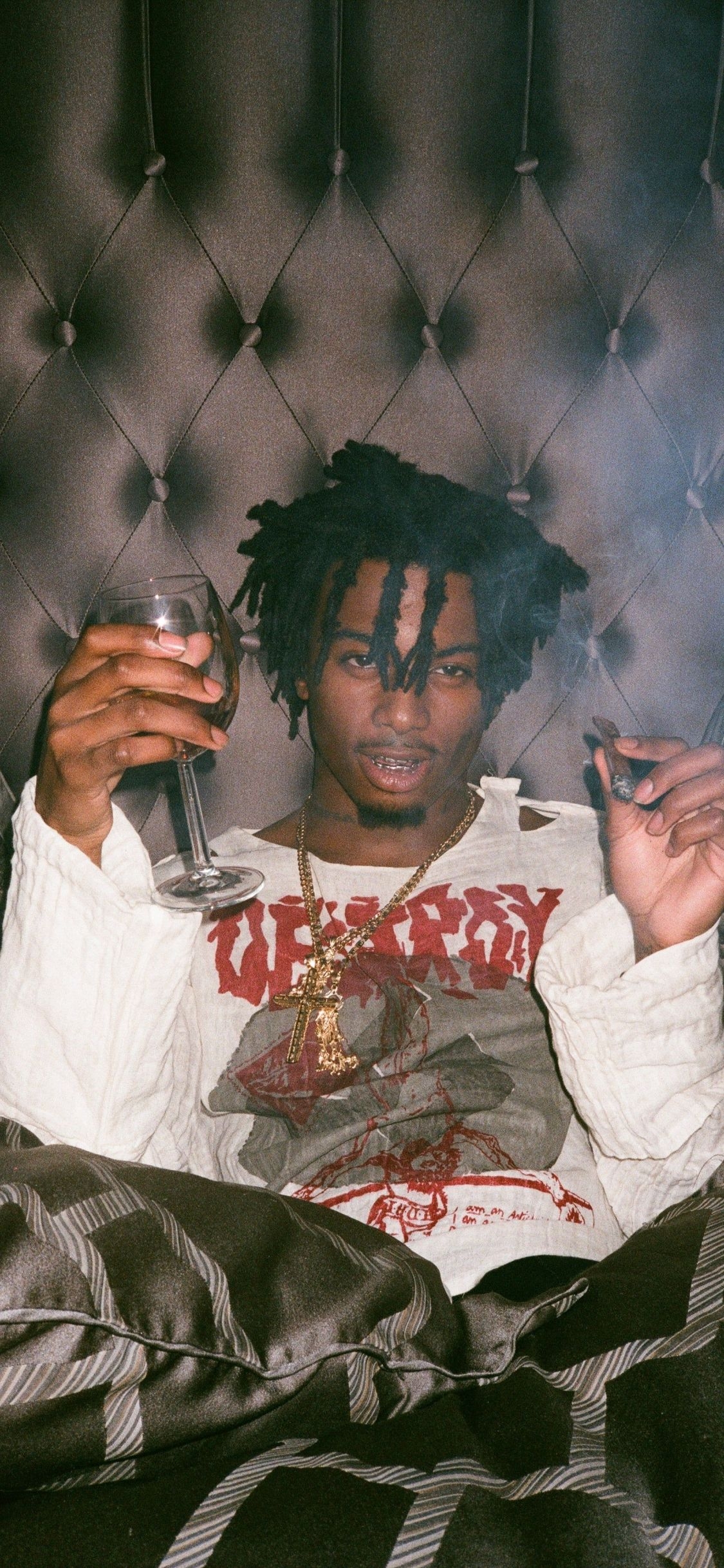 1130x2440 Free download Playboi Carti Self Titled Print Rapper wallpaper iphone [2376x3583] for your Desktop, Mobile & Tablet. Explore Aesthetic Rapper Wallpaper. Rapper Wallpaper, Rapper Wallpaper, Future Rapper Wallpaper, Phone