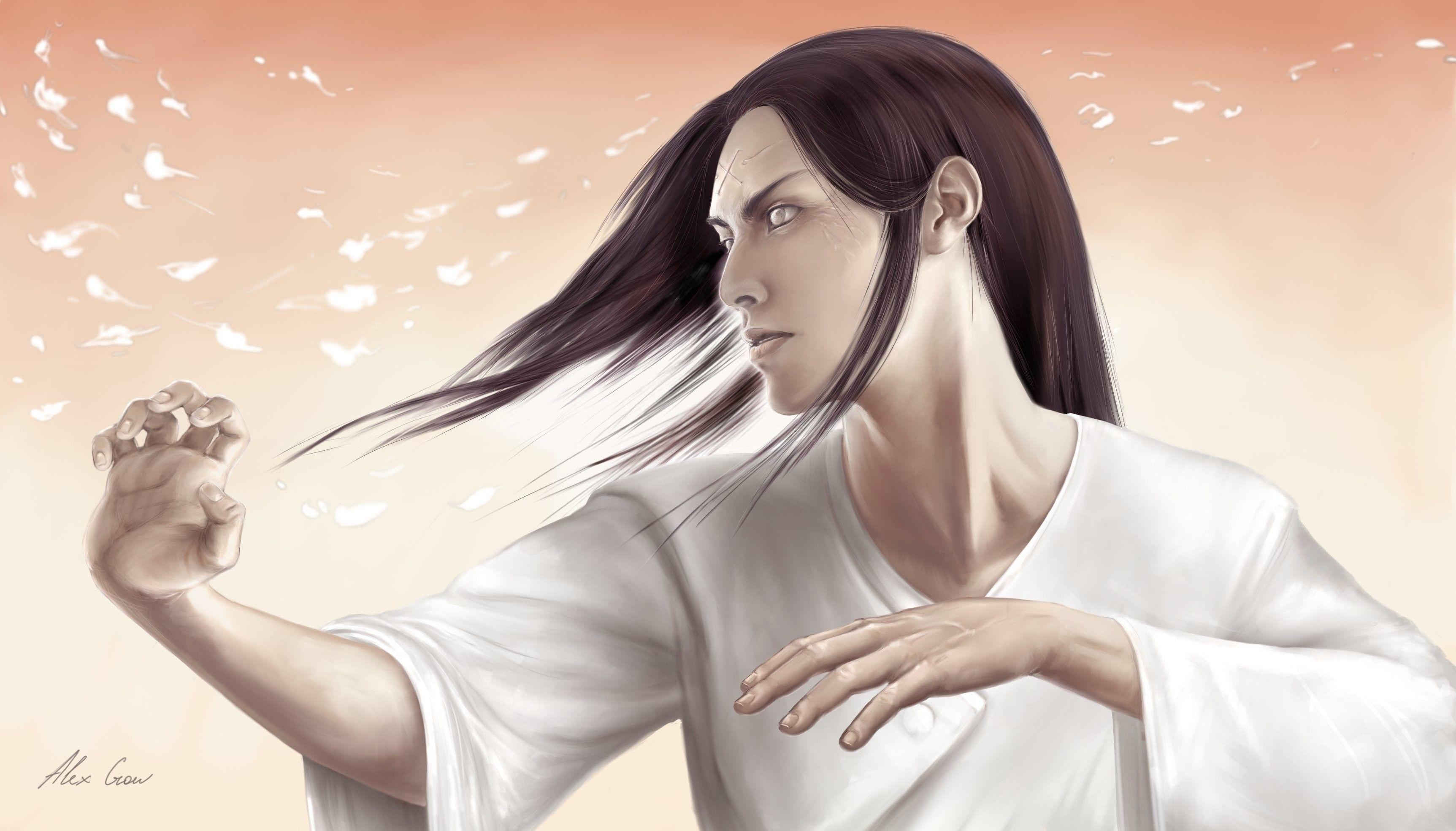 3450x1970 Naruto: Shippuden Realistic Hyuuga Neji, Desktop and mobile, Desktop