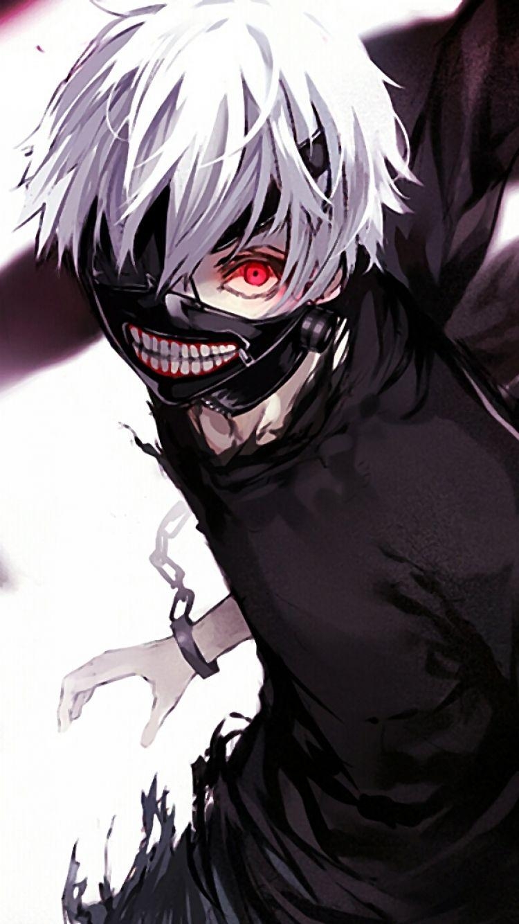 750x1340 Anime Tokyo Ghoul, Phone