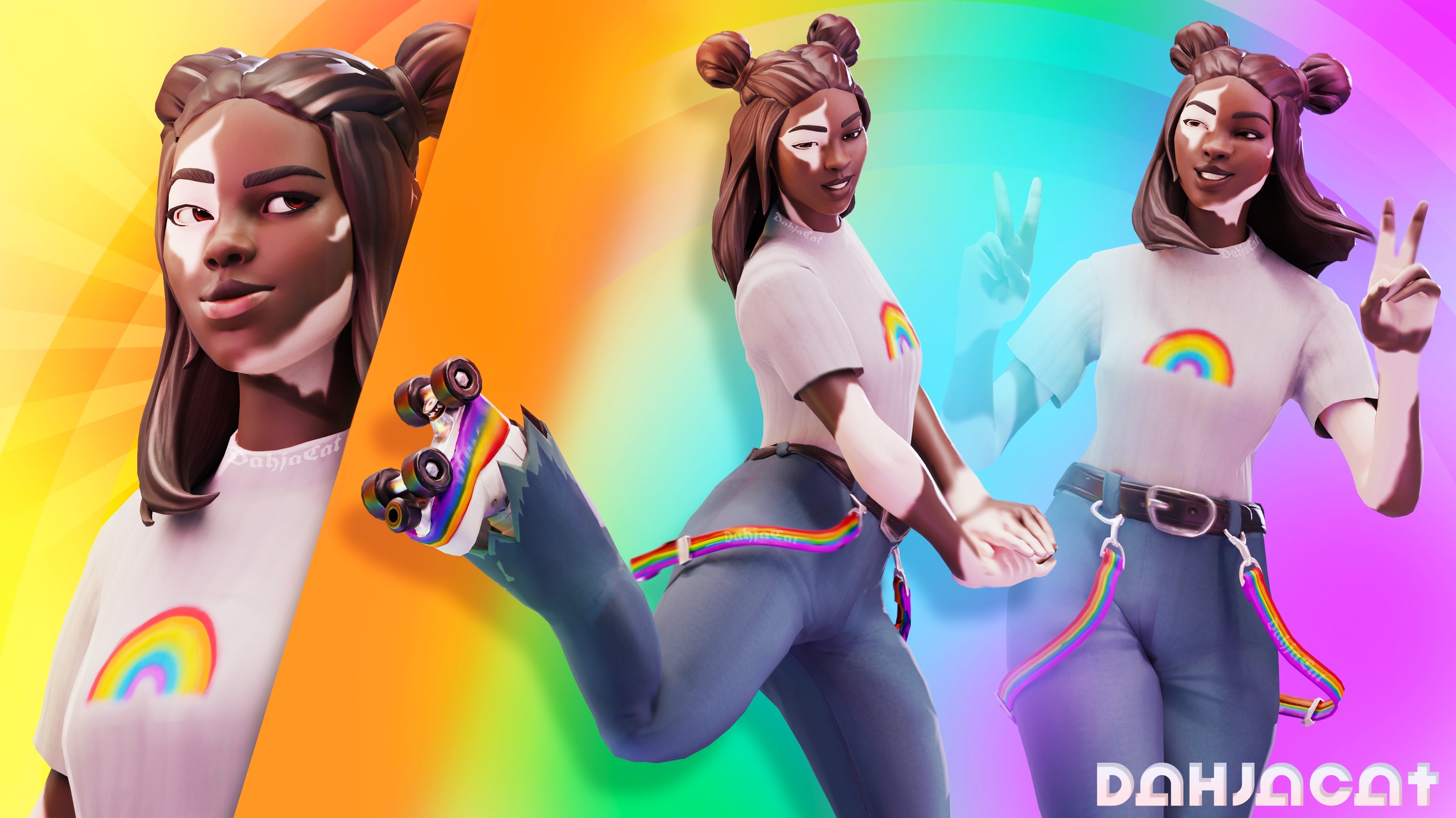 3500x1970 Joy Fortnite wallpaper, Desktop