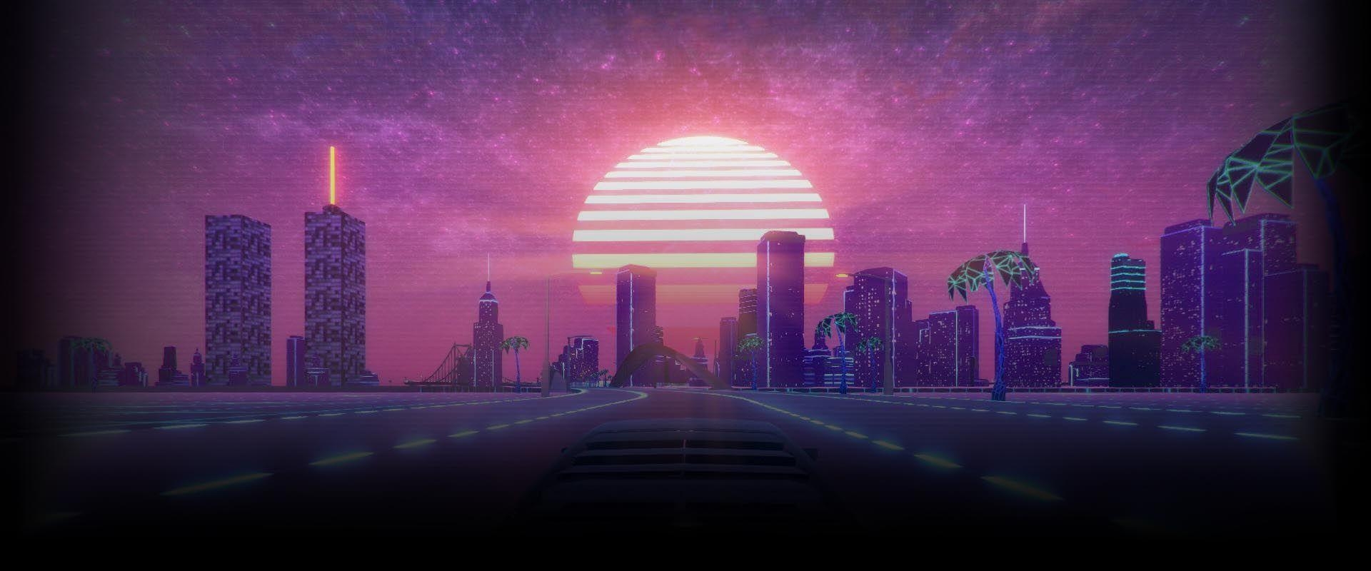 1920x800 Steam Community - Guide - The Most Vaporwave Aesthetic, Dual Screen