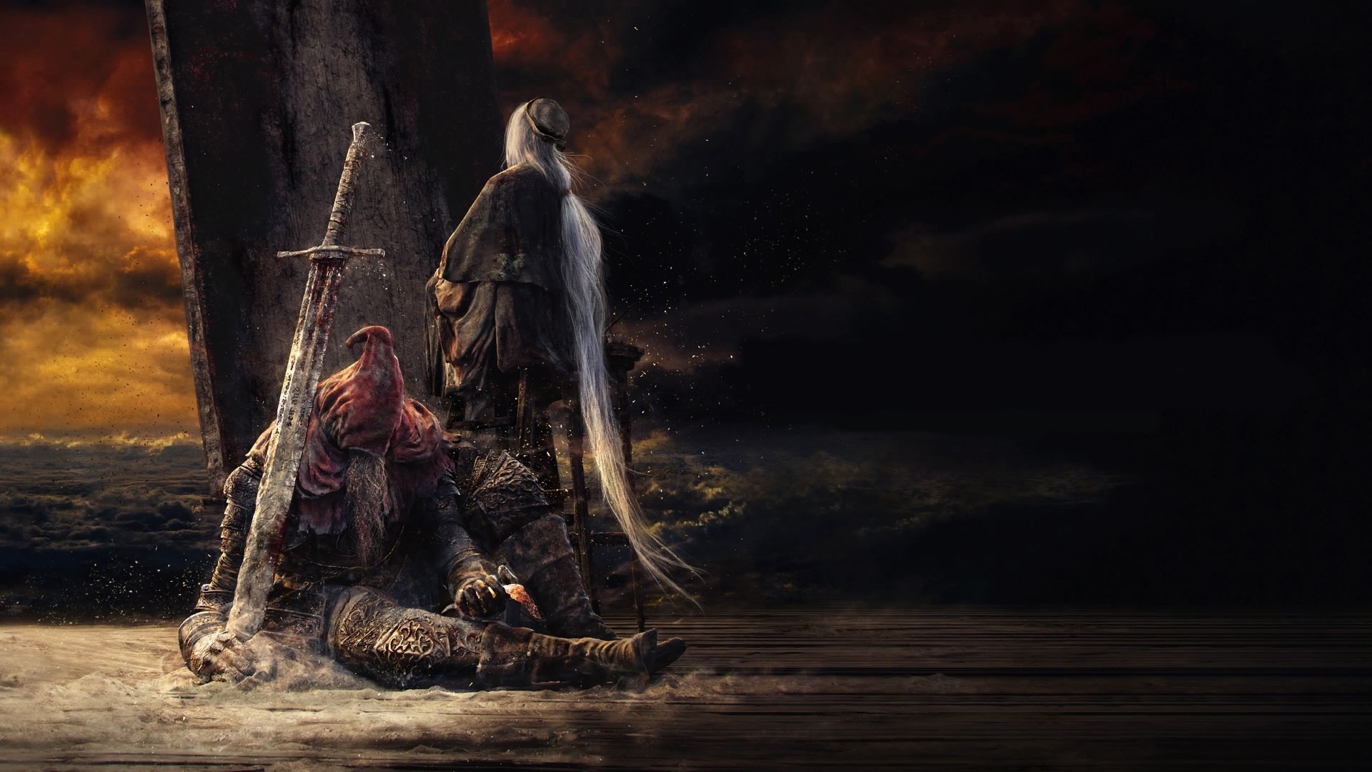 1920x1080 Wallpaper Dark Souls Ashes Of Ariandel, Artwork, Slave Knight Gael:, Desktop