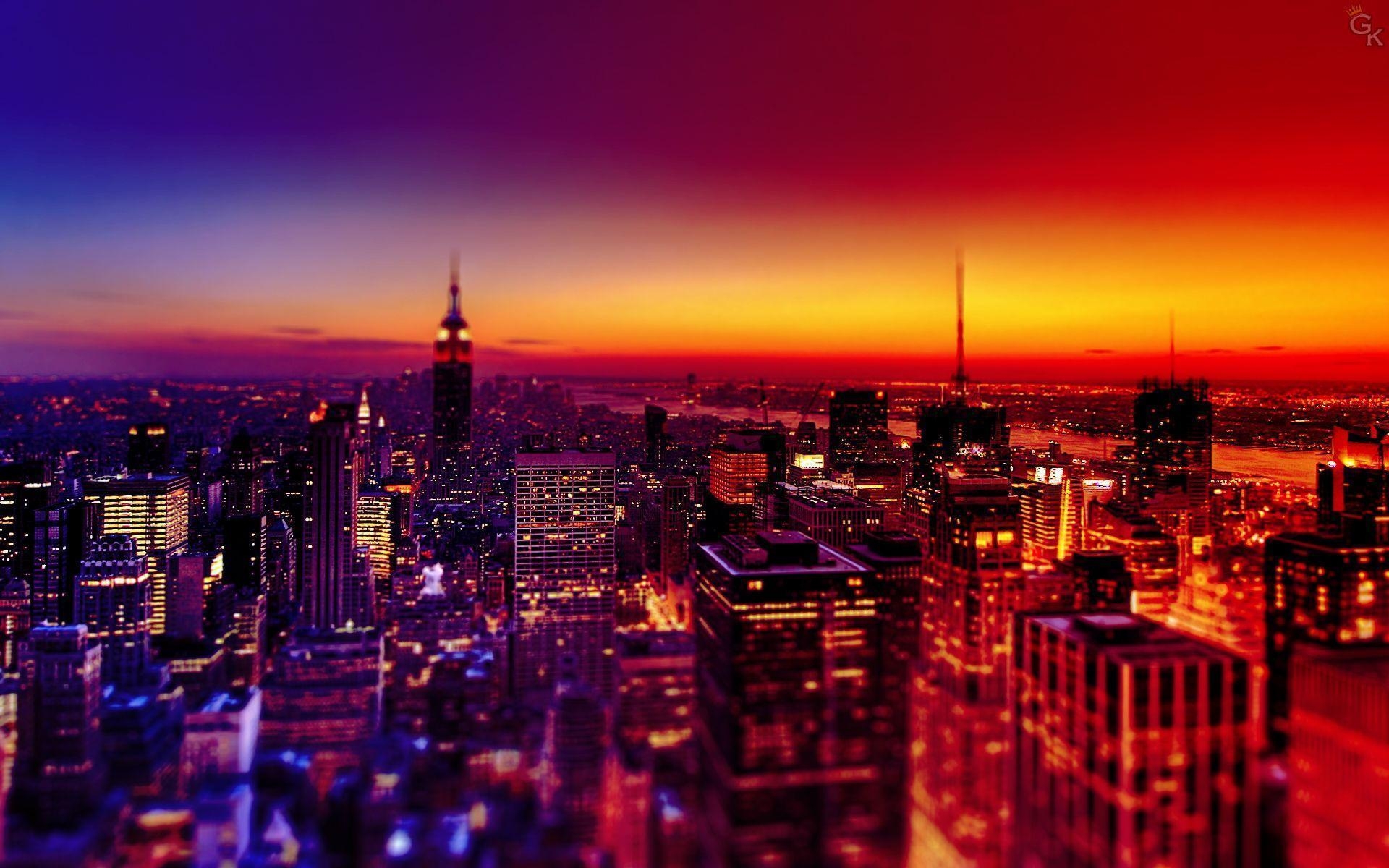 1920x1200 Night City Wallpaper, Desktop