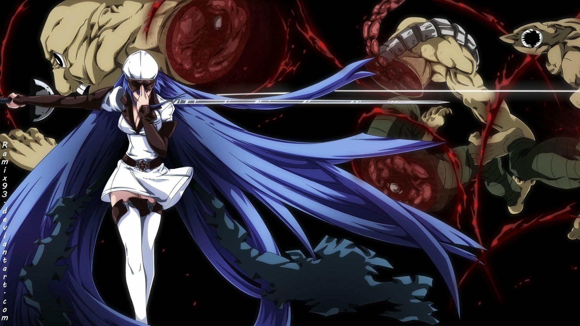 1920x1080 Anime Girls Akame Ga Kill Esdeath Wallpaper, Desktop