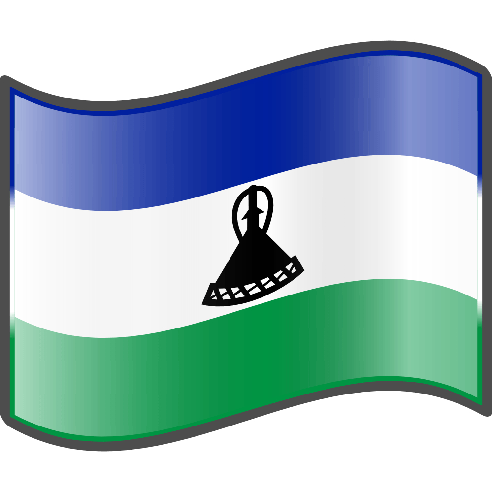 1000x1000 Graafix!: Flag of Lesotho, Phone