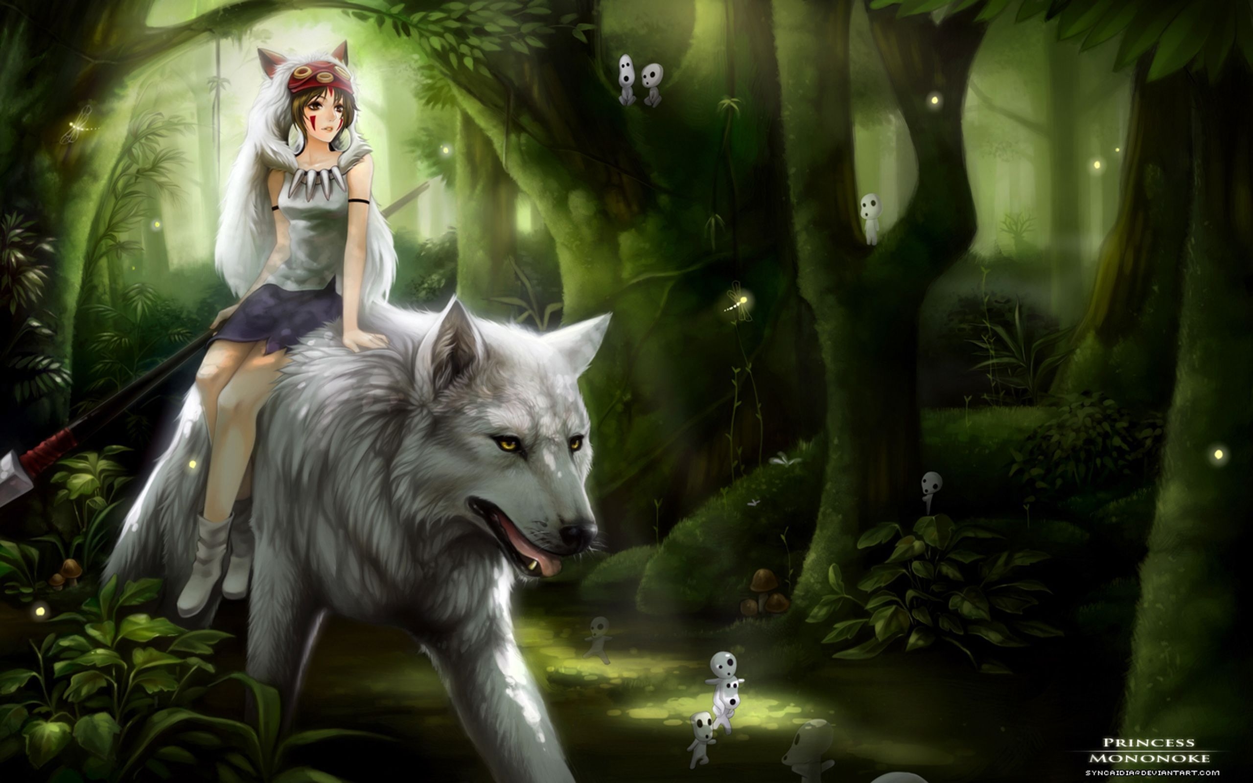 2560x1600 Princess Monoke. Princess mononoke, Princess mononoke wallpaper, Anime princess, Desktop