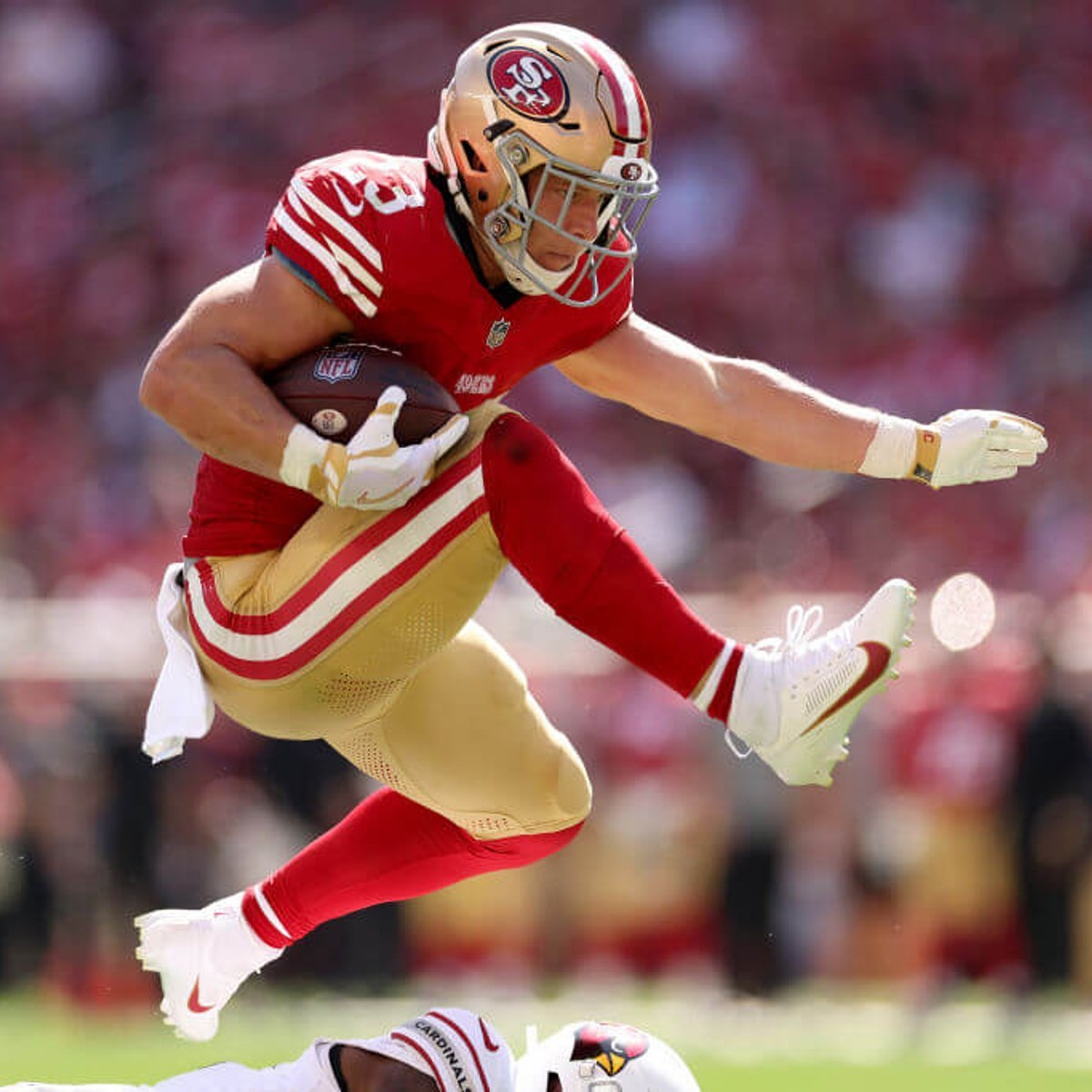 1200x1200 49ers' Christian McCaffrey Scores 4 TDs In Win Vs. Cardinals; San Francisco Now 4 0, Phone