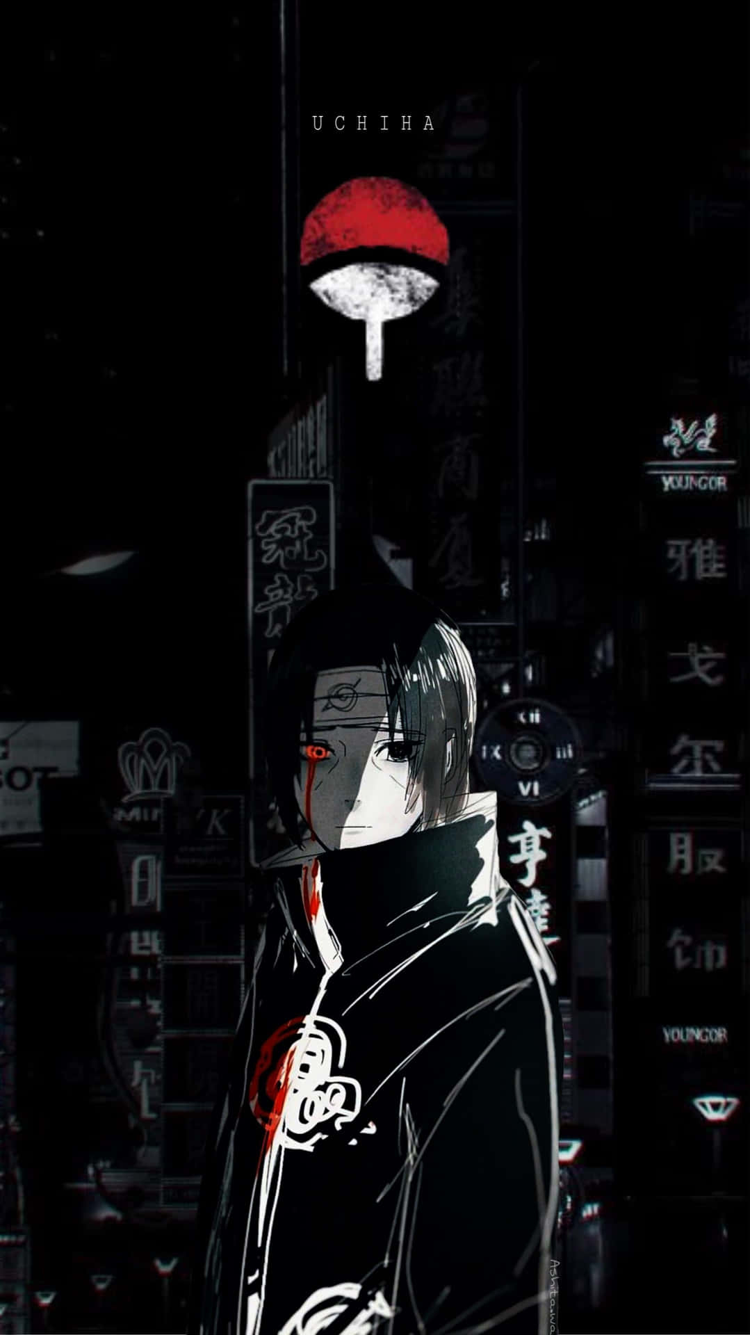 1080x1920 Download Unlock new heights with Uchiha IPhone! Wallpaper, Phone