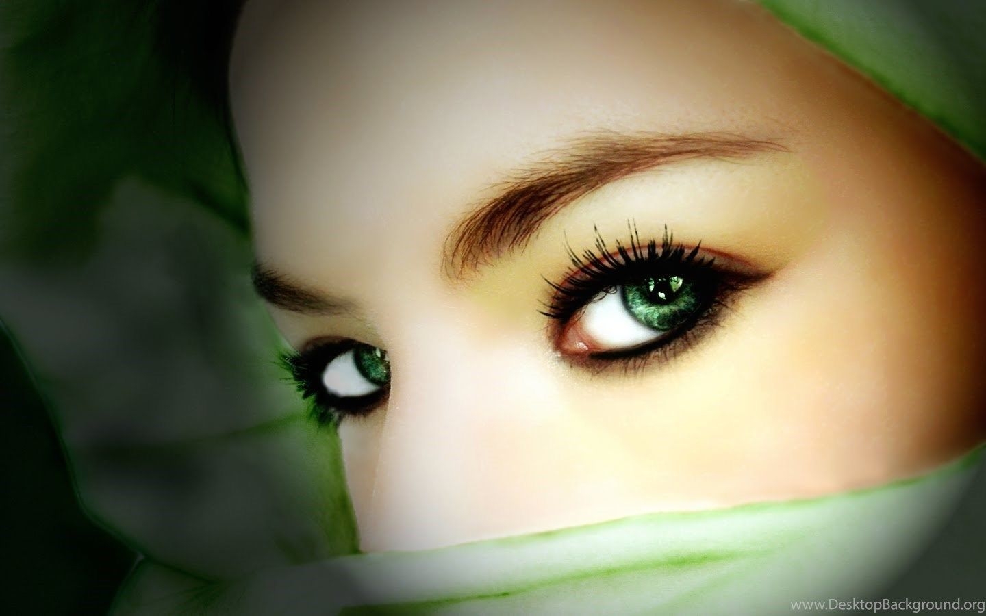 1440x900 Most Beautiful Eyes Of Arab Muslim Girls Wallpaper Desktop Background, Desktop