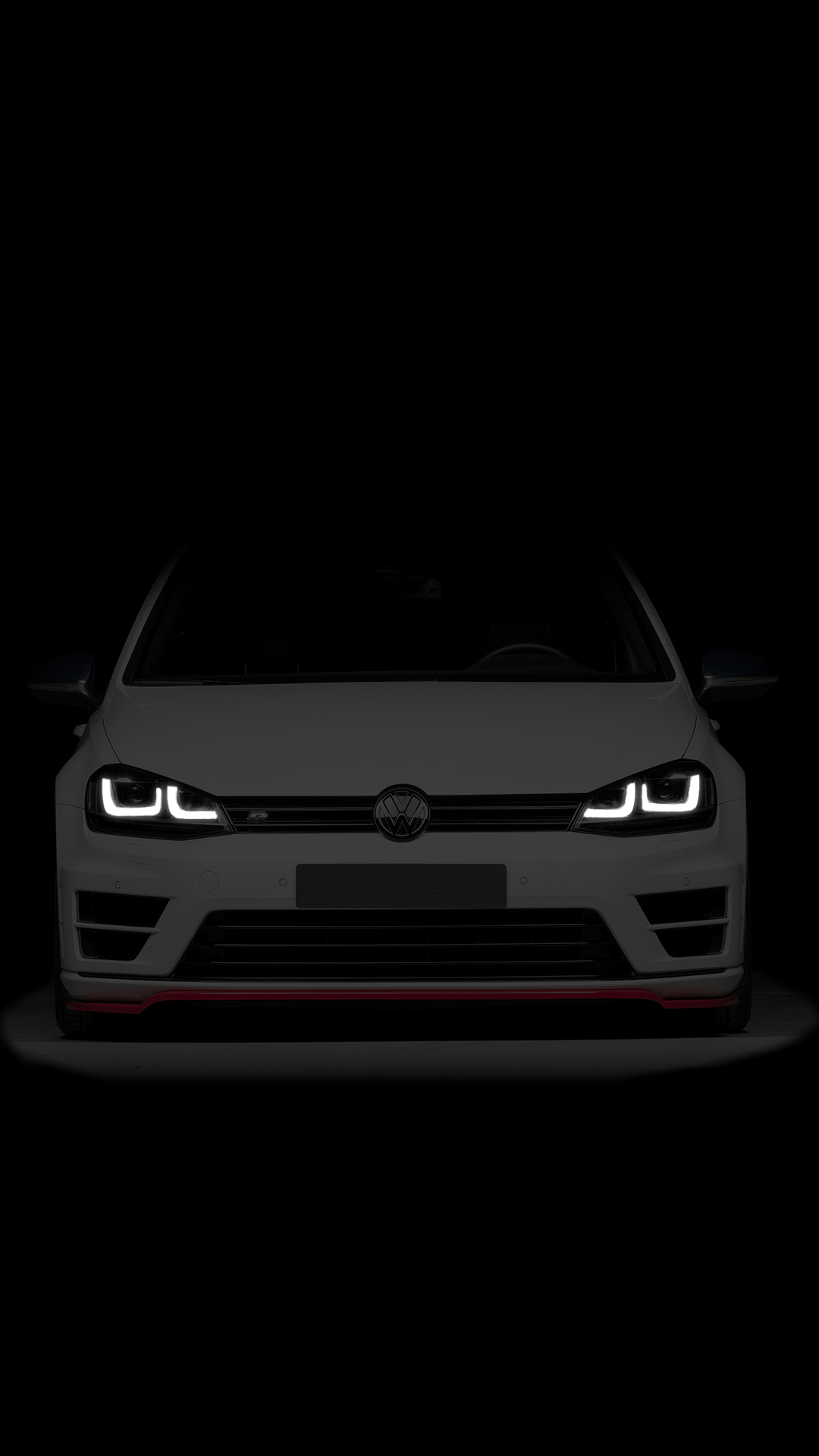 1080x1920 Dark Volkswagen Golf R [], Phone