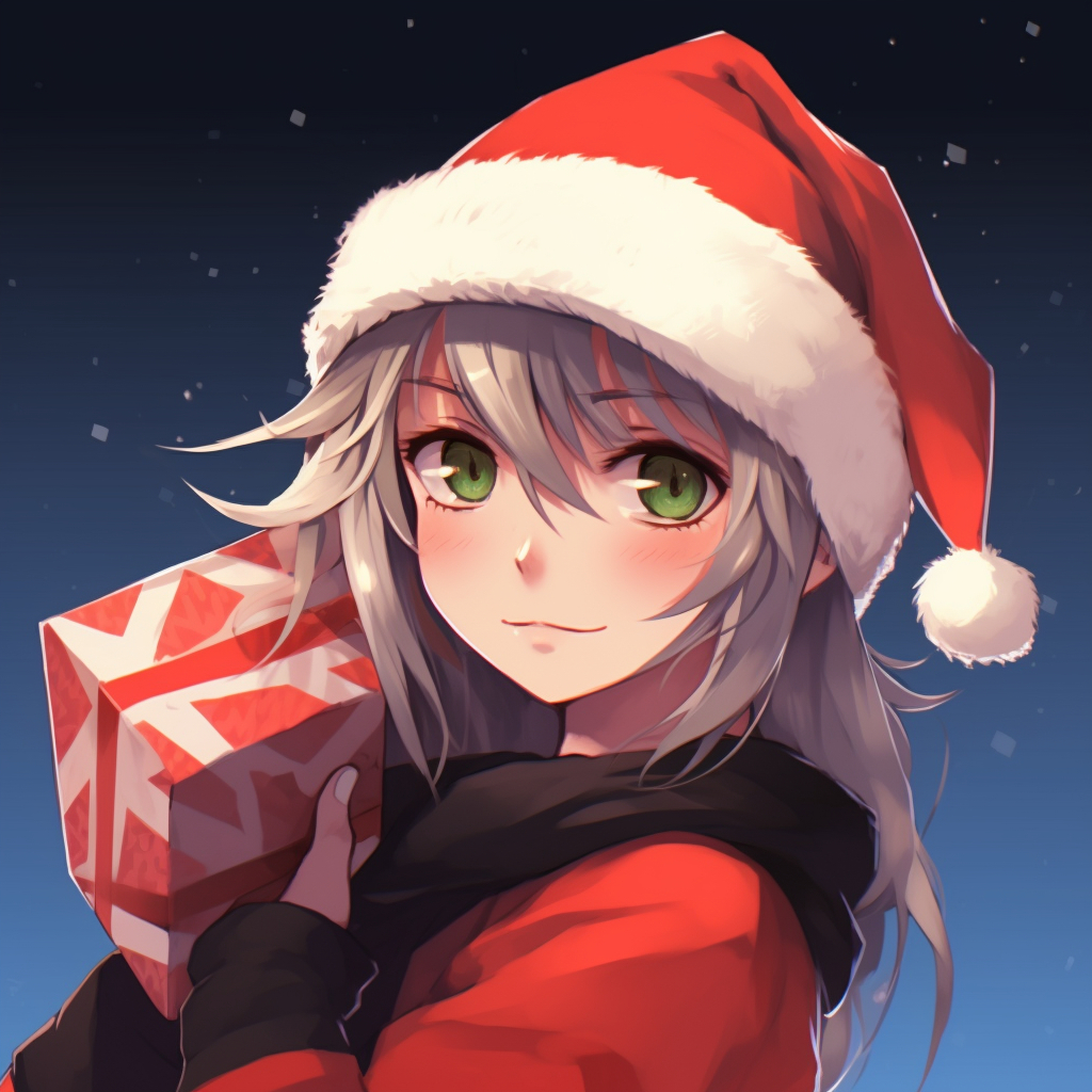 1030x1030 Anime Christmas Pfp Optimized Space, Phone