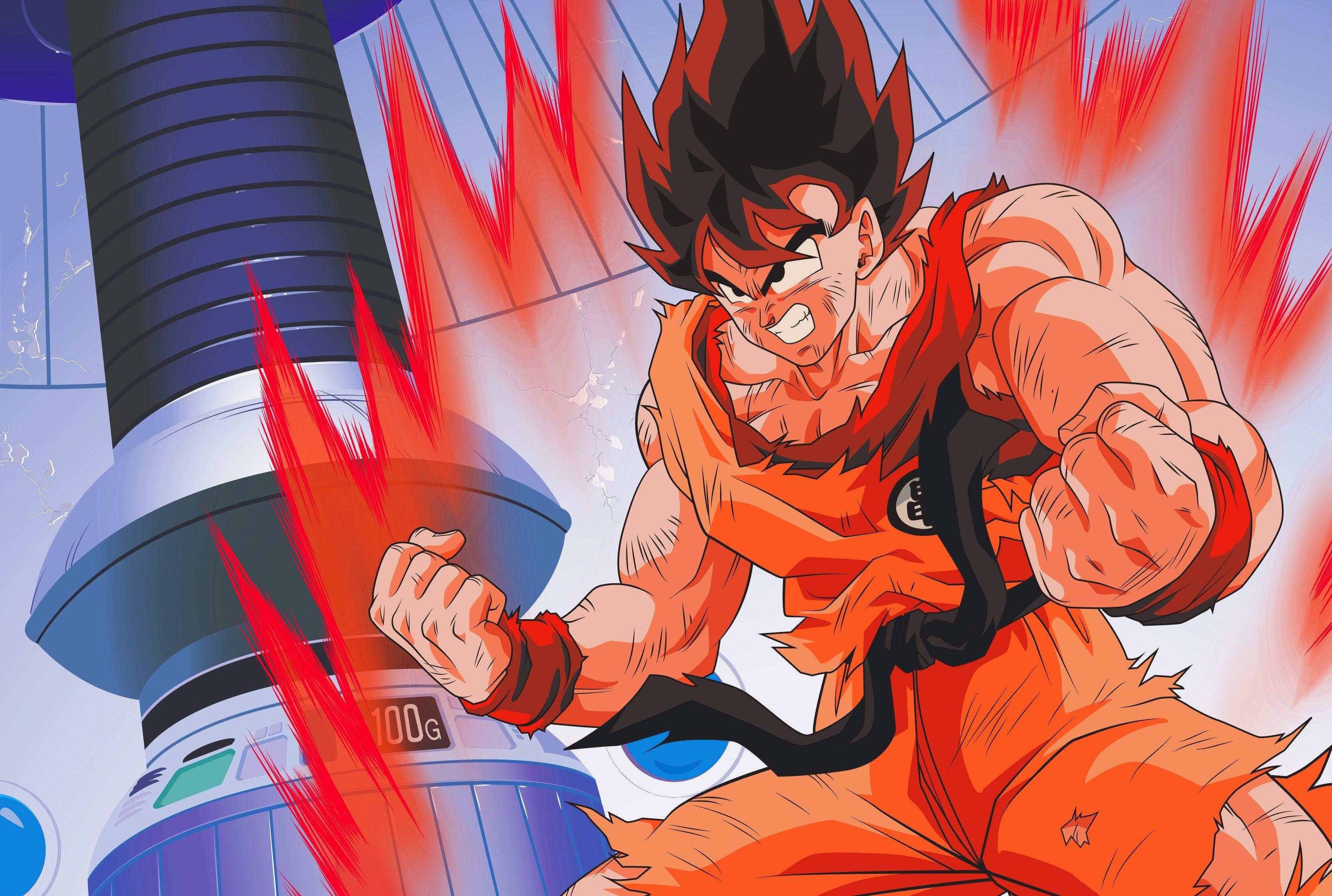 3330x2240 Goku Training. Funny. Dragon ball, Dragon ball z, Goku wallpaper, Desktop