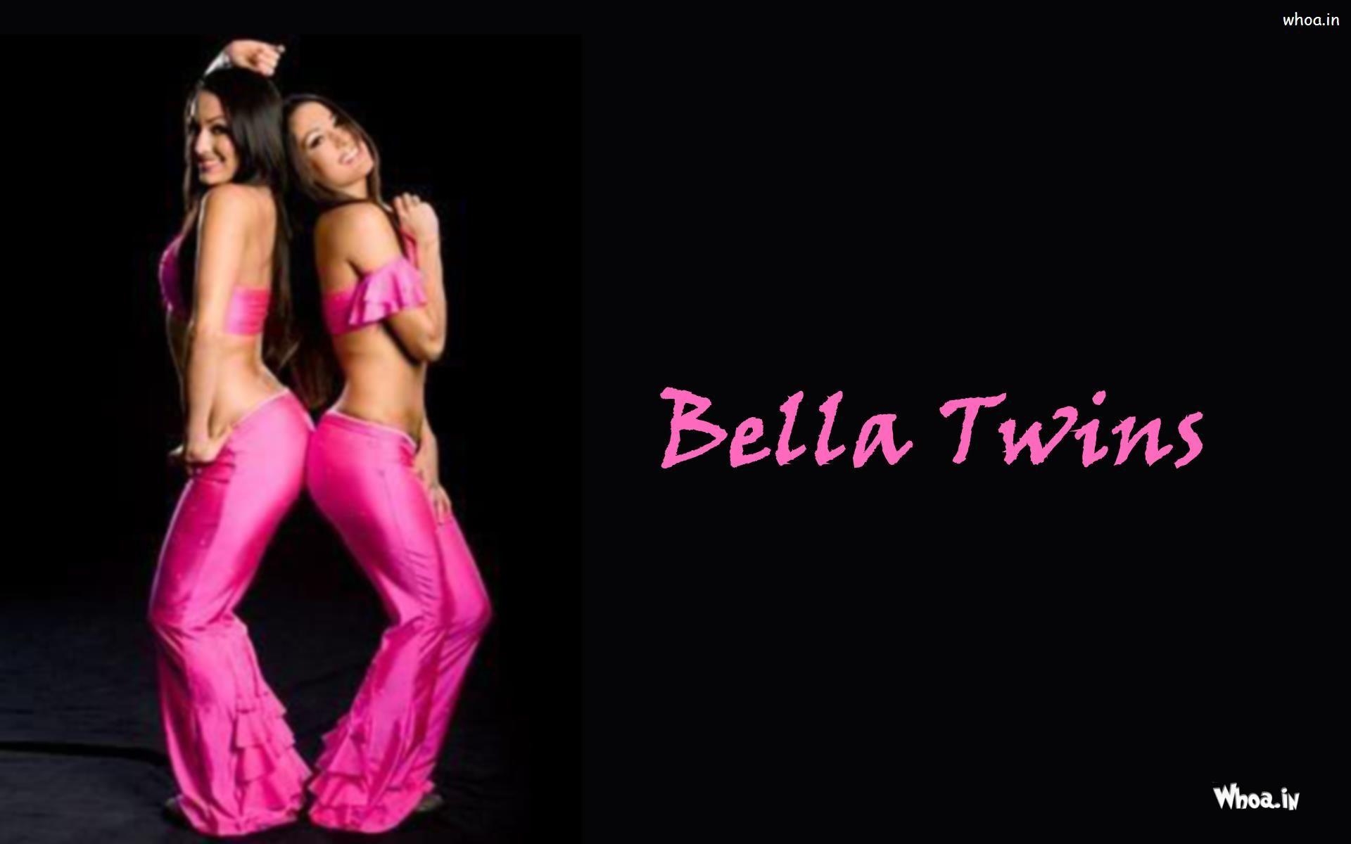 1920x1200 The Bella Twins In Pink Outfits Wallpaper, Desktop