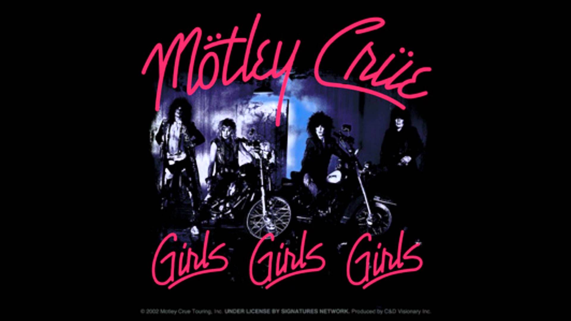 1920x1080 Motley Crue Girls Girls Drums Backing Track W Vocals, Desktop