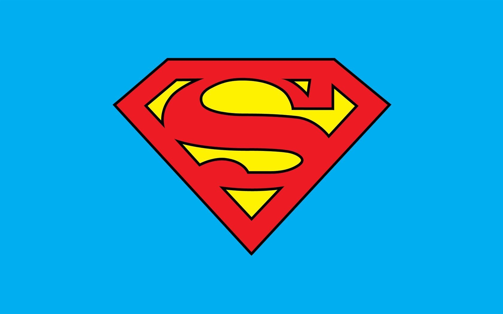 1680x1050 superman logo. Superman logo. Häftigt, Desktop