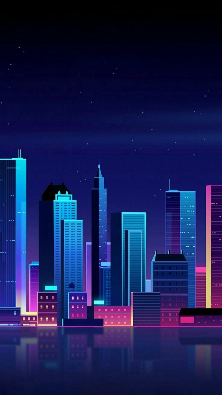 740x1310 Chill City Wallpaper, Phone