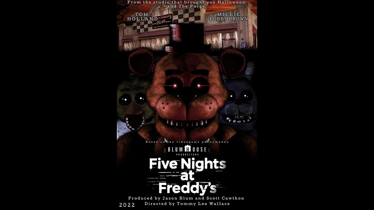 1280x720 Five Nights at Freddy's Poster Concept, Desktop