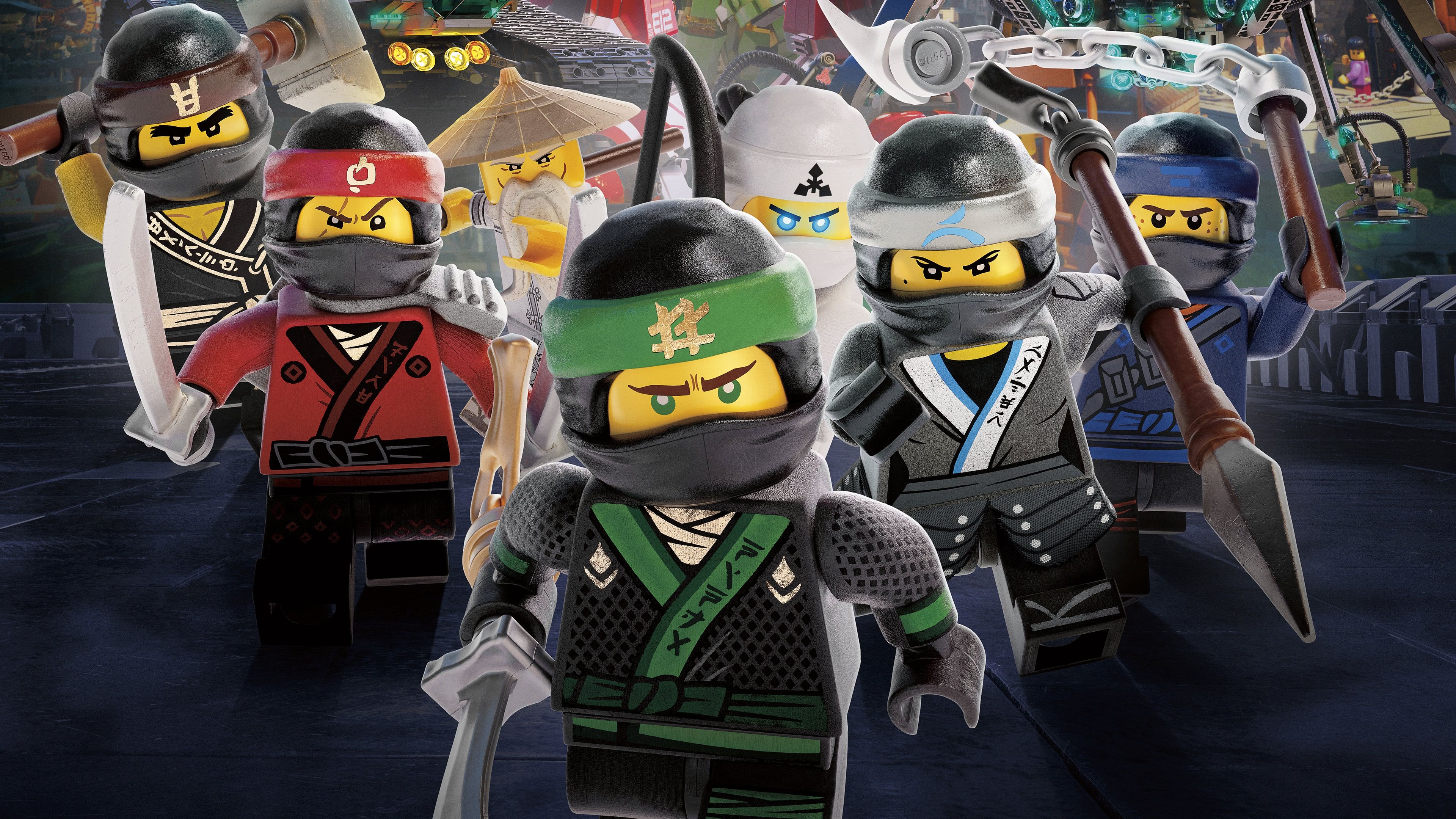 3840x2160 Lego Ninjago Masters Of Spinjitzu UHD 4K Wallpaper, Desktop