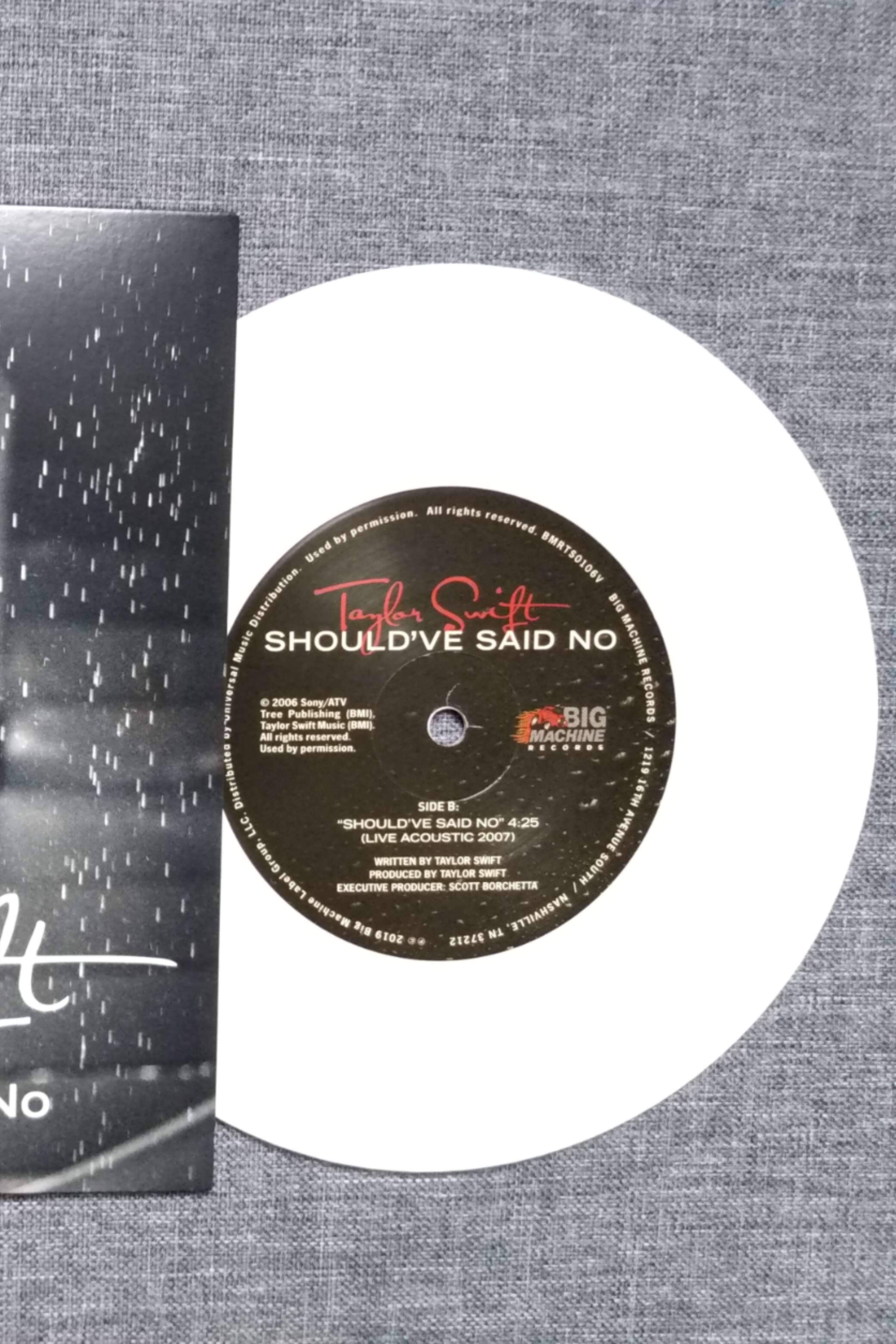 4160x6240 Should've Said No white vinyl single. Taylor swift, White vinyl, Taylor, Phone