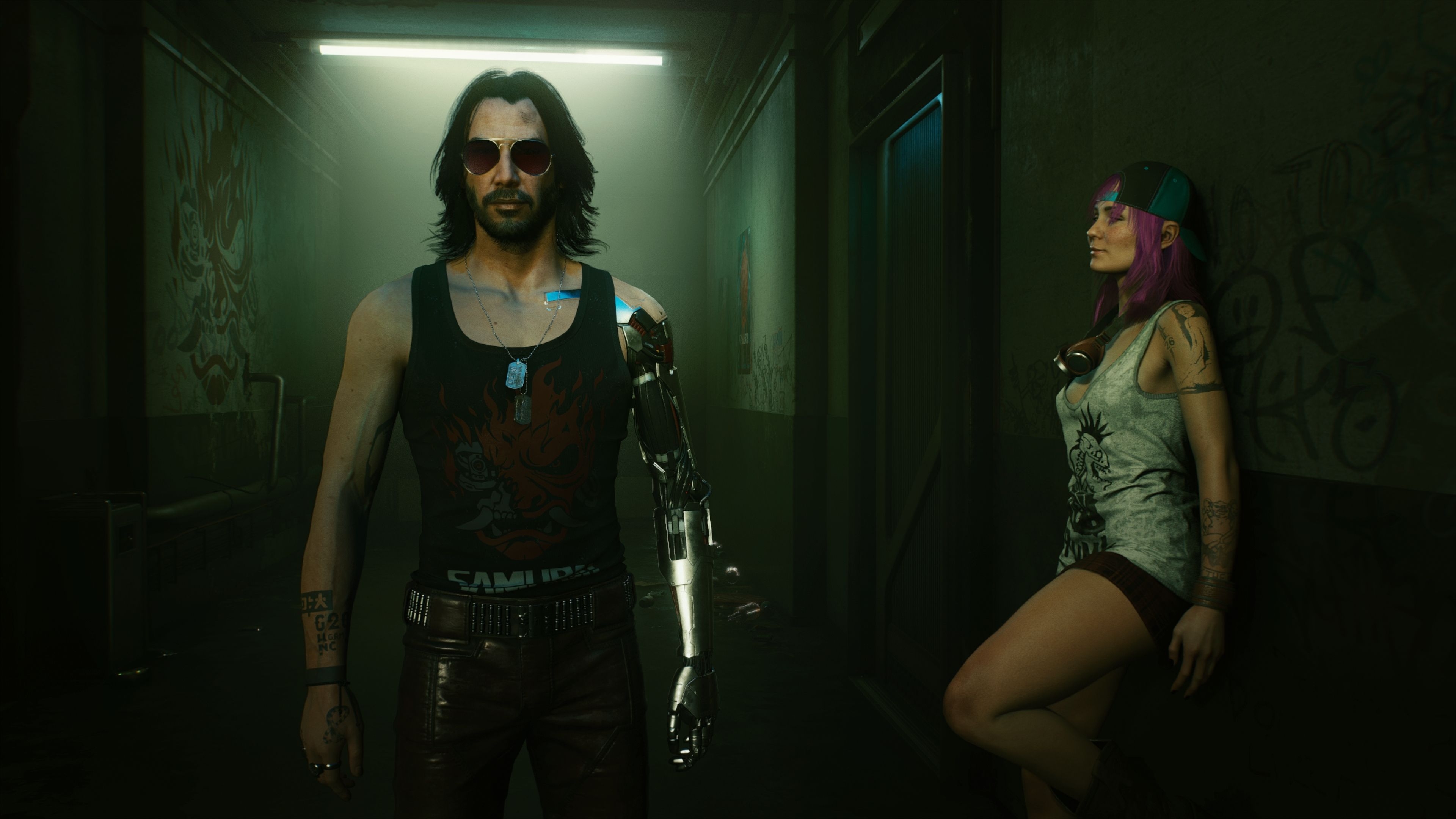 3840x2160 Johnny Silverhand 4K HD Cyberpunk 2077.hdwallpaper.in, Desktop