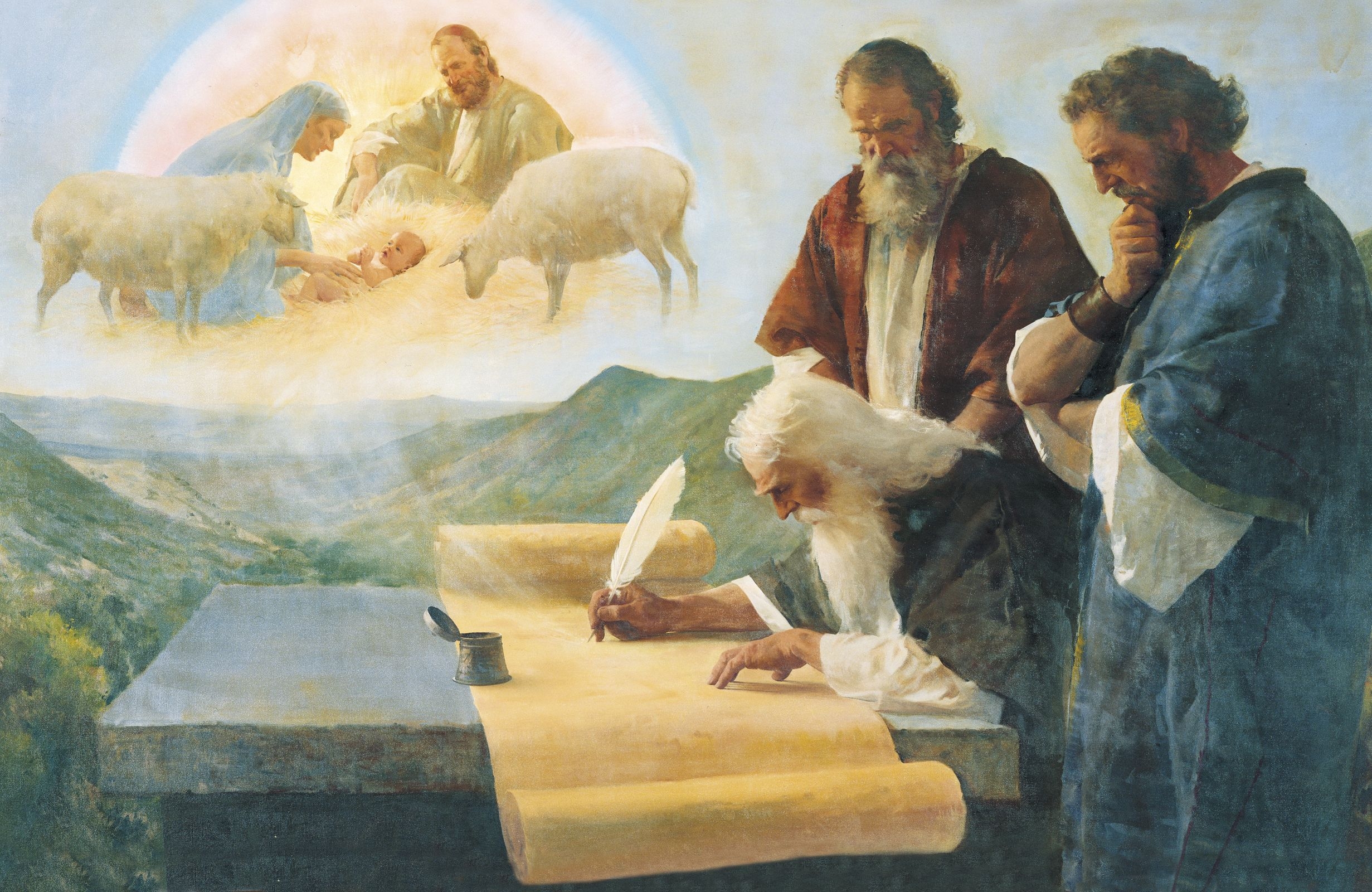 2470x1600 Isaiah Writes of Christ's Birth The Prophet Isaiah Foretells, Desktop