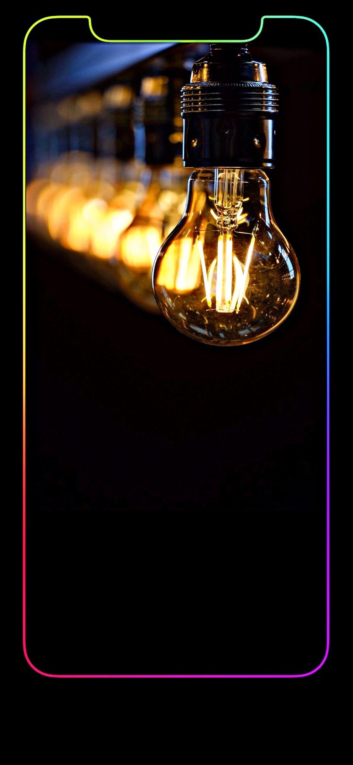 1130x2440 Light Bulb iPhone Wallpaper Free Light Bulb iPhone Background, Phone