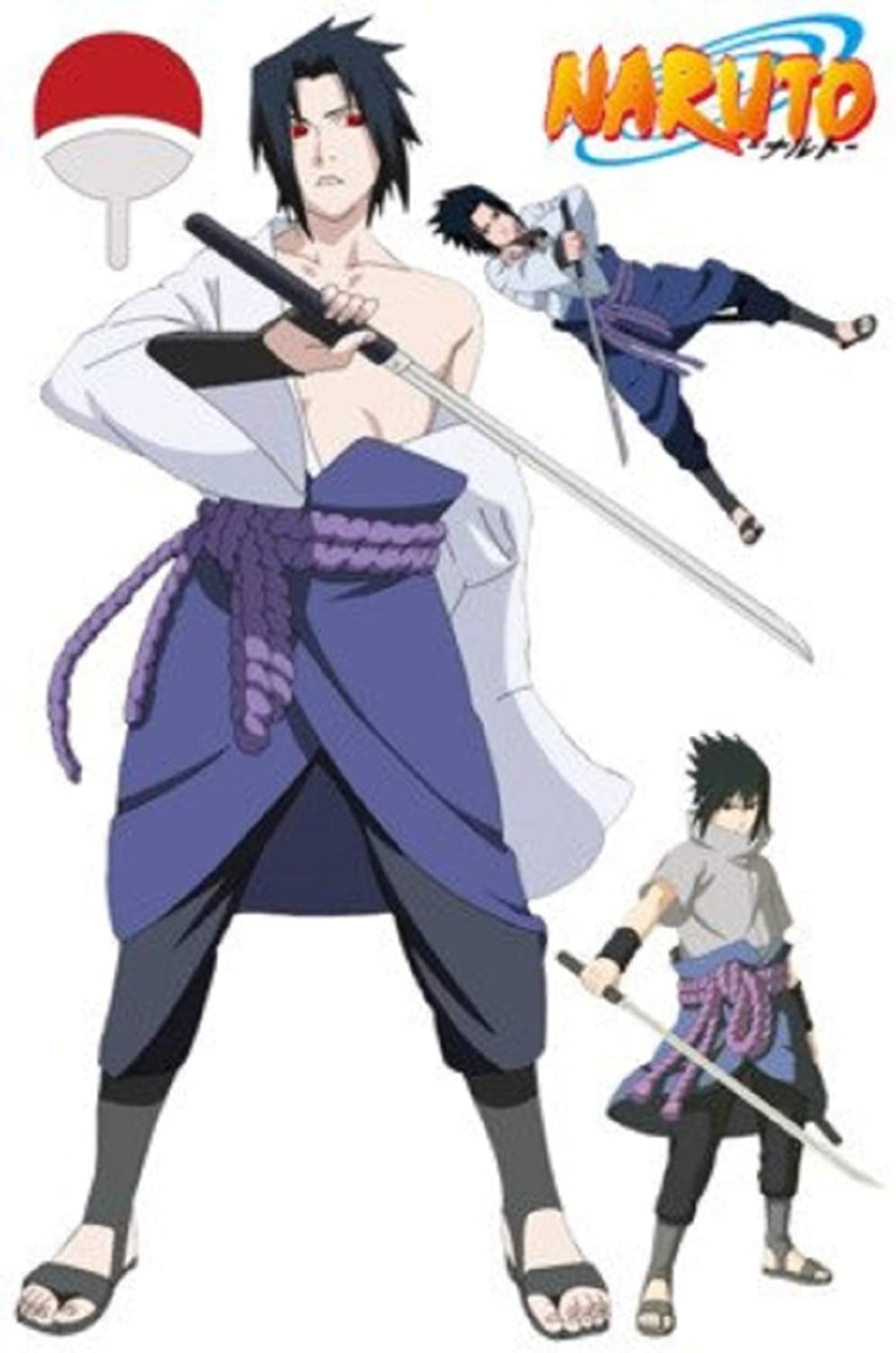 1000x1500 Sticker Naruto Anime 3D Visual Effect Wallpaper Naruto Sasuke Hatake Kakashi Jiraiya Itachi Mode (8): Amazon.ca: Home & Kitchen, Phone