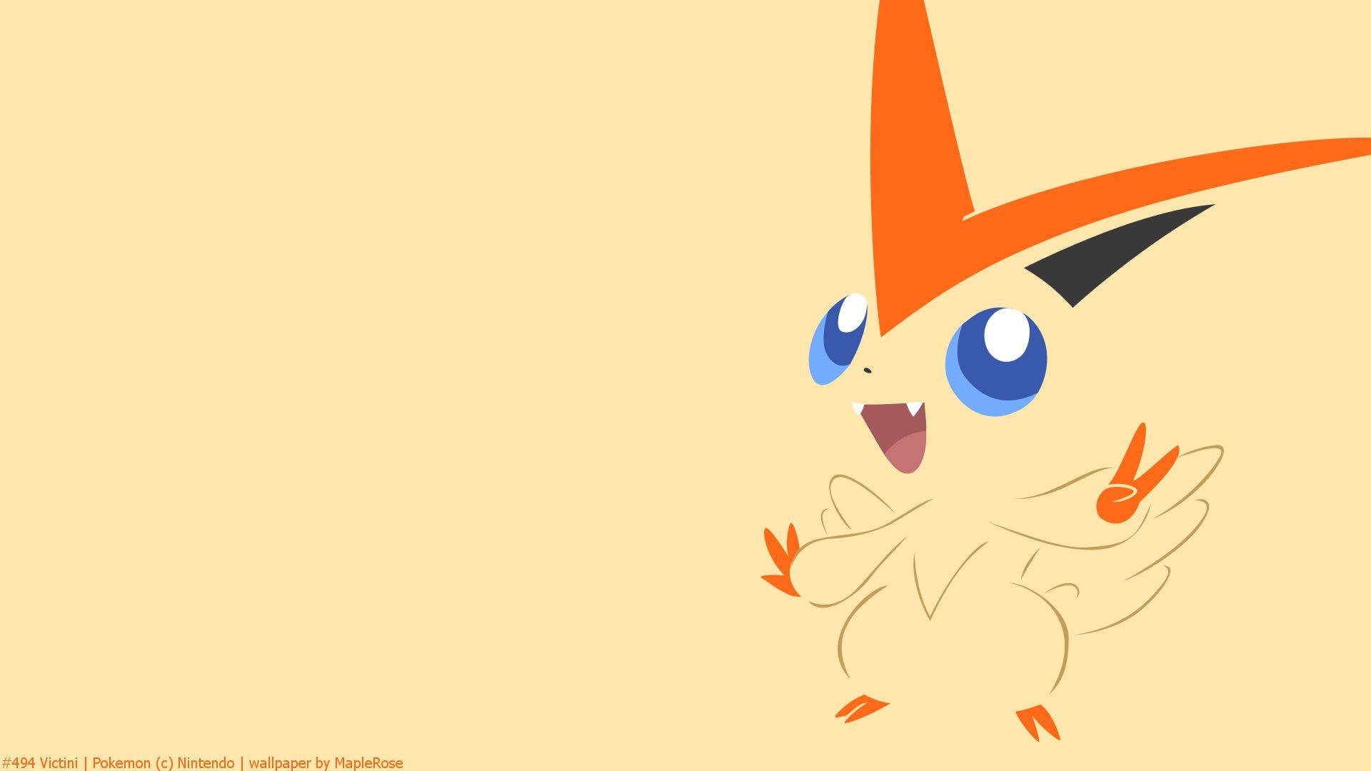 1920x1080 Victini HD Wallpaper, Desktop