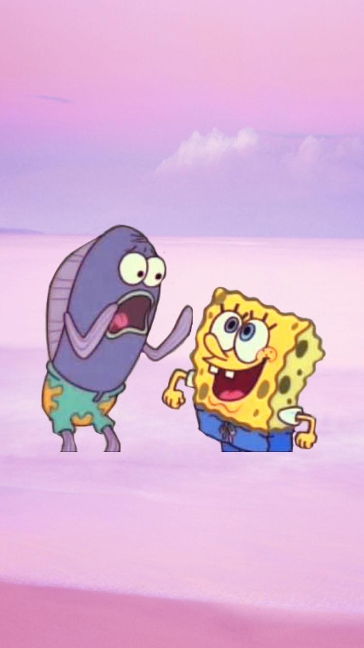 750x1340 Spongebob Aesthetic Wallpaper 2, Phone