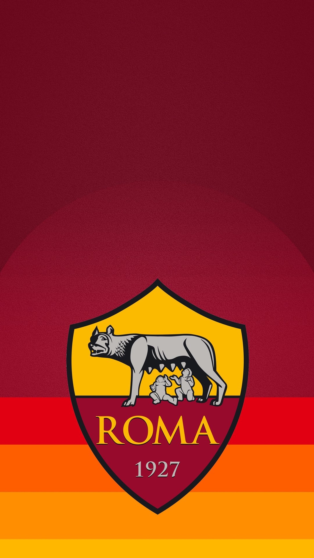 1080x1920 Lollipop x AS Roma: Artwork inspired, Phone