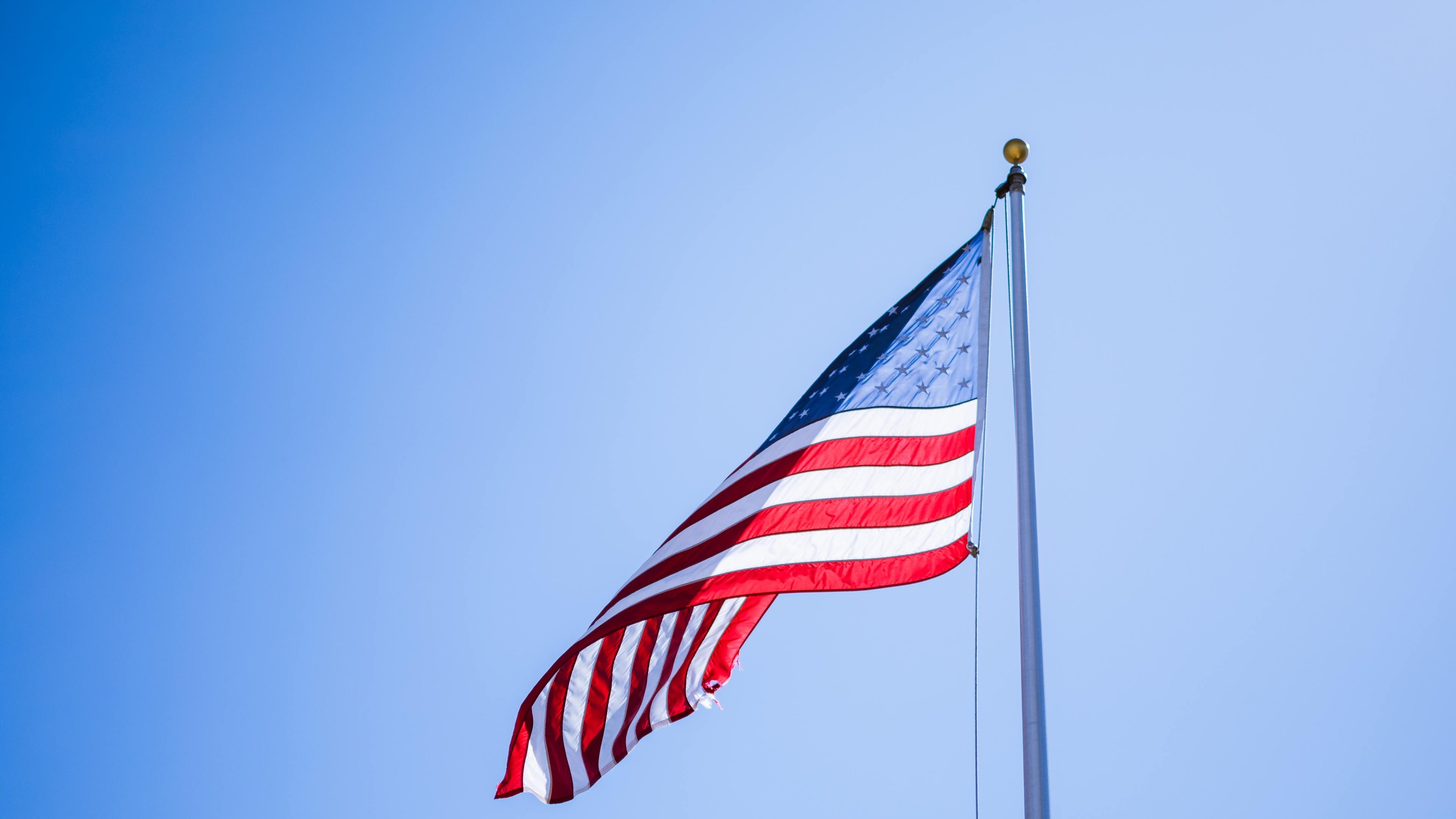 3840x2160 Wallpaper 4k USA Flag 5k Wallpaper, Desktop