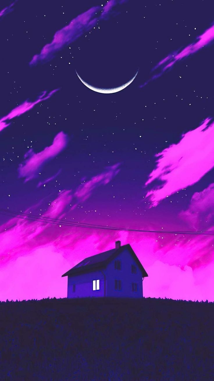 740x1310 Magical Night iPhone Wallpaper. Best iphone wallpaper, iPhone wallpaper, Wallpaper background, Phone