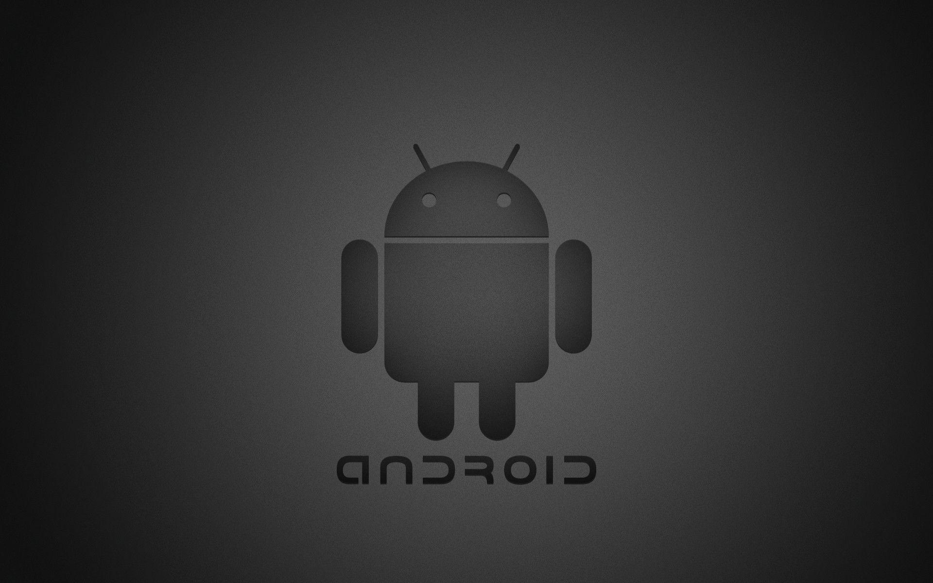 1920x1200 Black Android Logo Wallpaper Desktop Wallpaper. High, Desktop