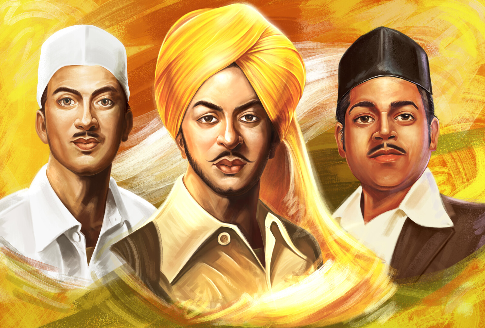 1600x1080 BHAGAT SINGH DIGITAL CONCEPT ART, Desktop