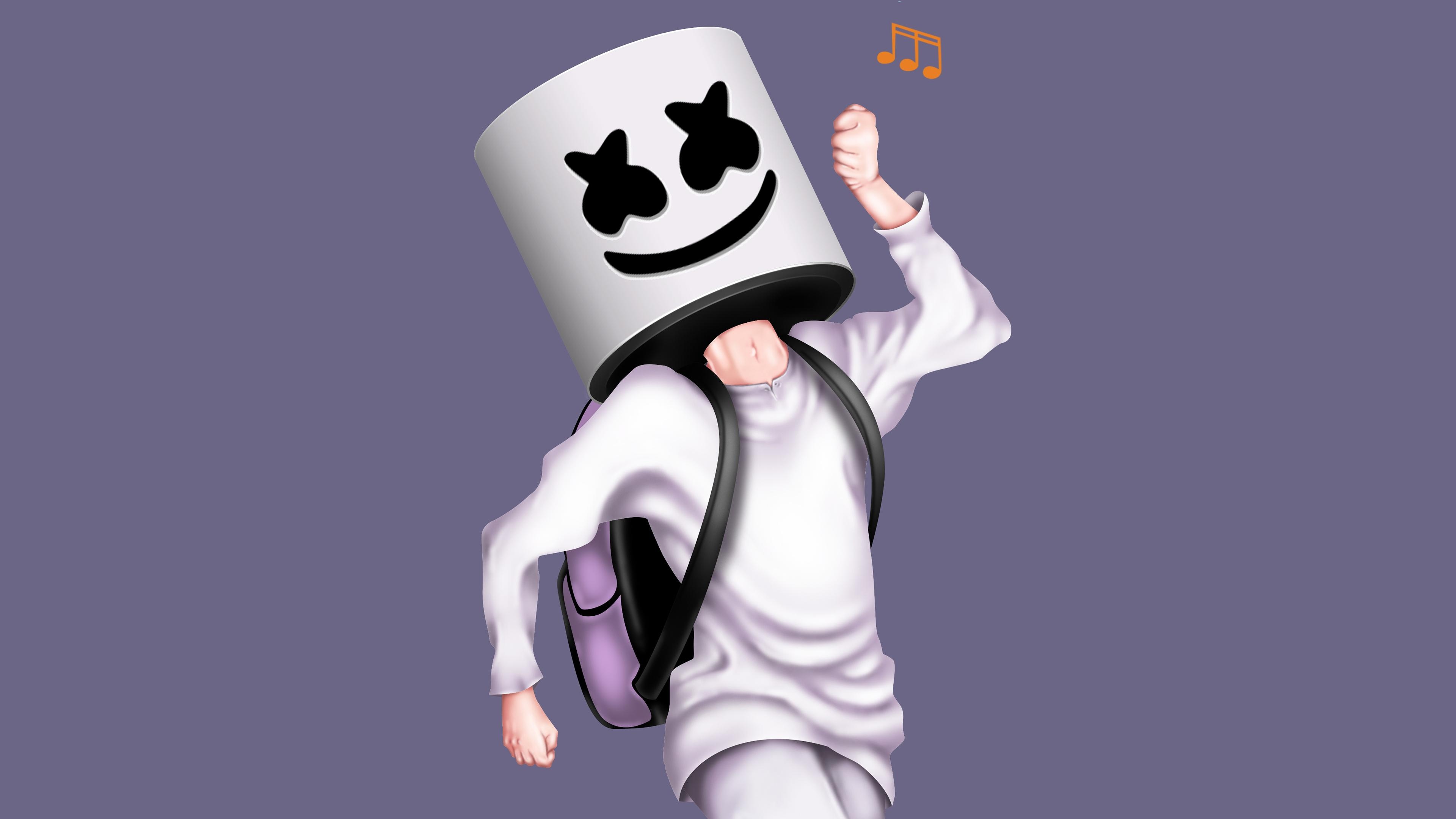 3840x2160 Marshmello Alone Art, HD Music, 4k Wallpaper, Image, Desktop